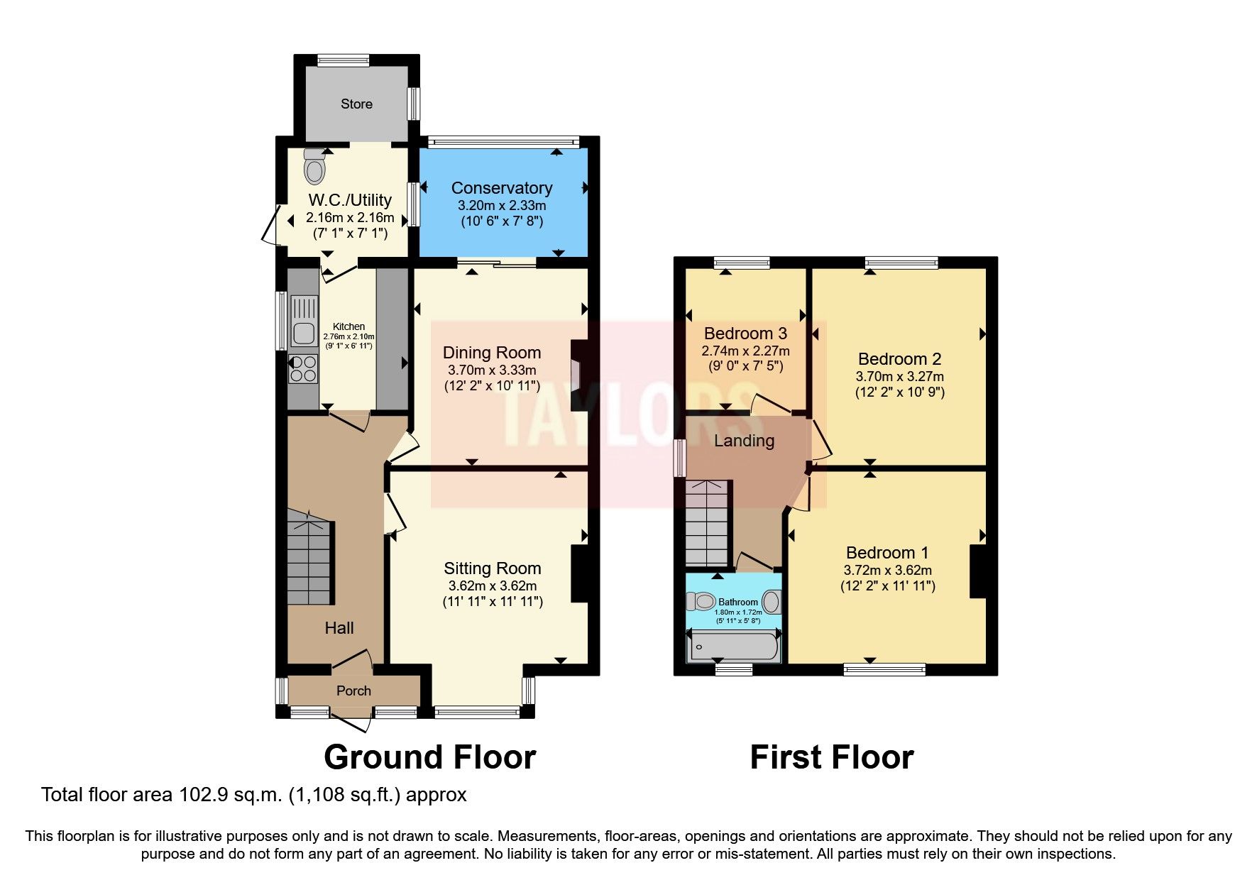 3 bed semidetached house for sale in Water Eaton Road, Bletchley