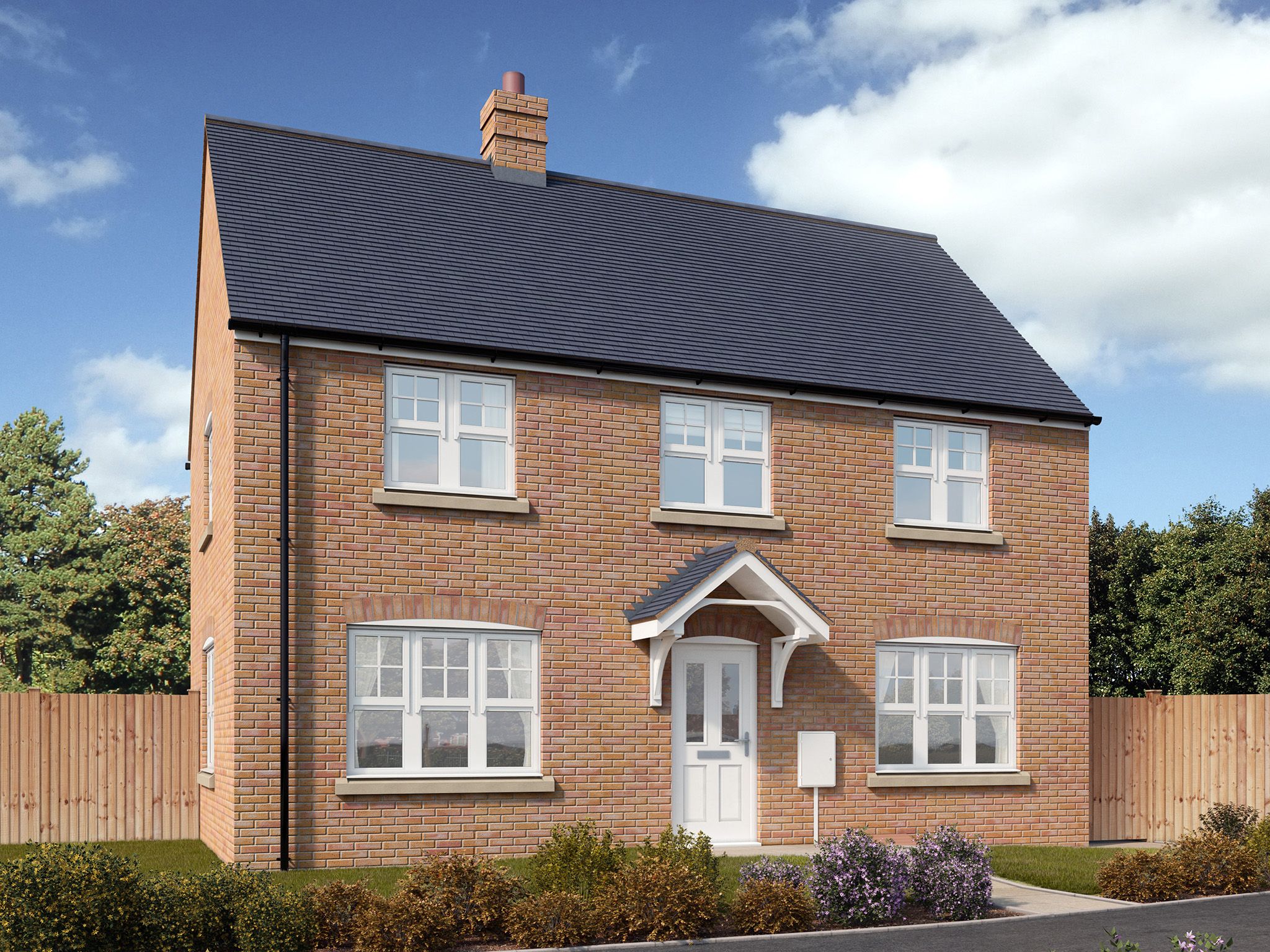 New home, 3 bed detached house for sale in "The Dunchurch" at Anderton