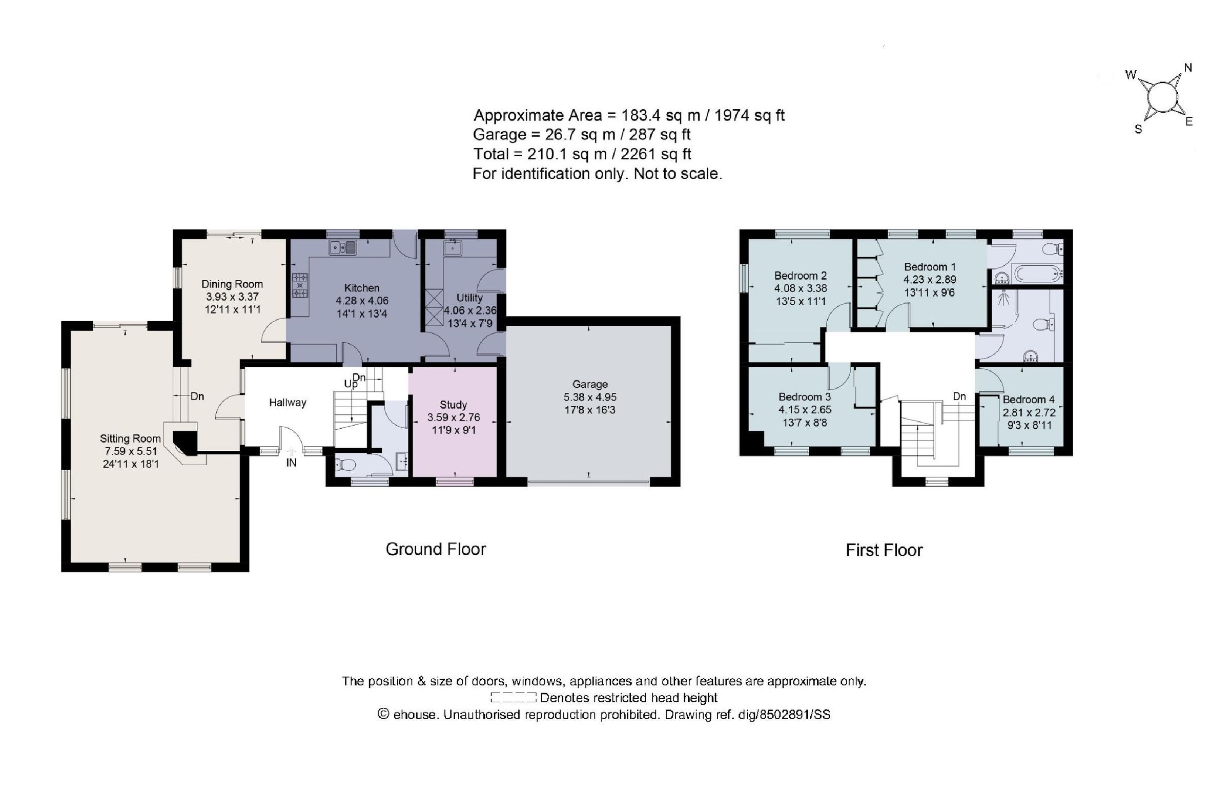 4 bed detached house for sale in Green Bank, Handbridge, Chester CH4