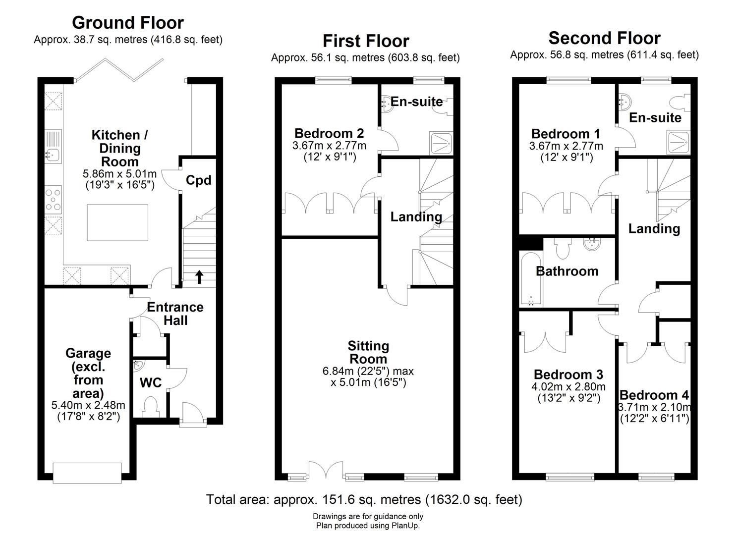 4 bed terraced house for sale in Longworth Avenue, Chesterton