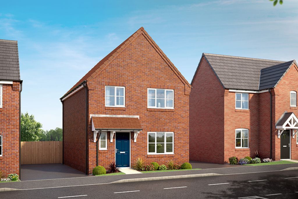 New home, 4 bed property for sale in "The Alpine" at Mooracre Lane