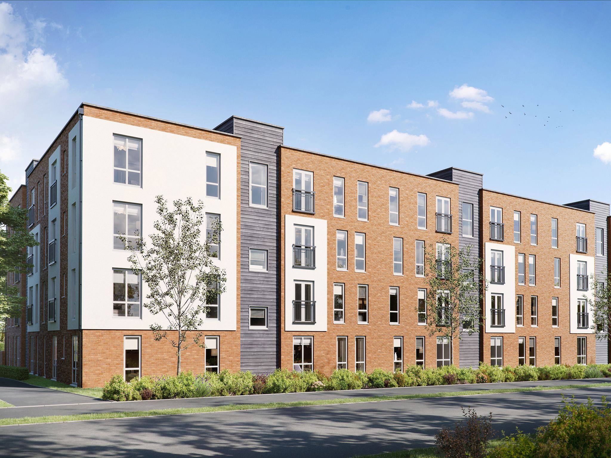 New home, 2 bed flat for sale in "Apartments At Bannerbrook Park" at