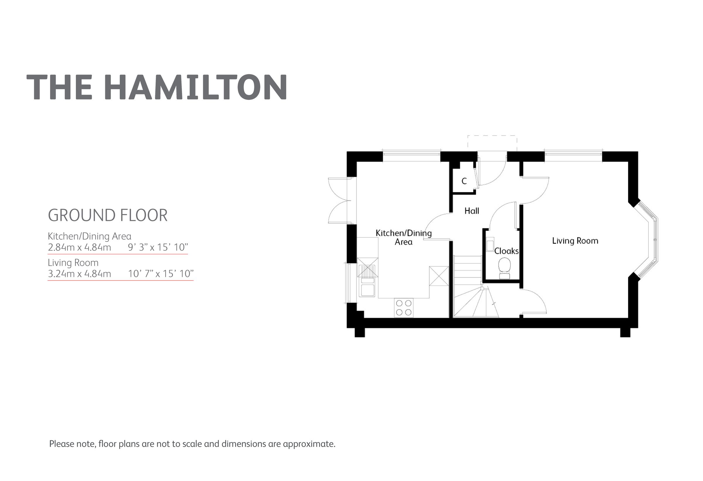 New home, 3 bed semidetached house for sale in Hermitage Lane