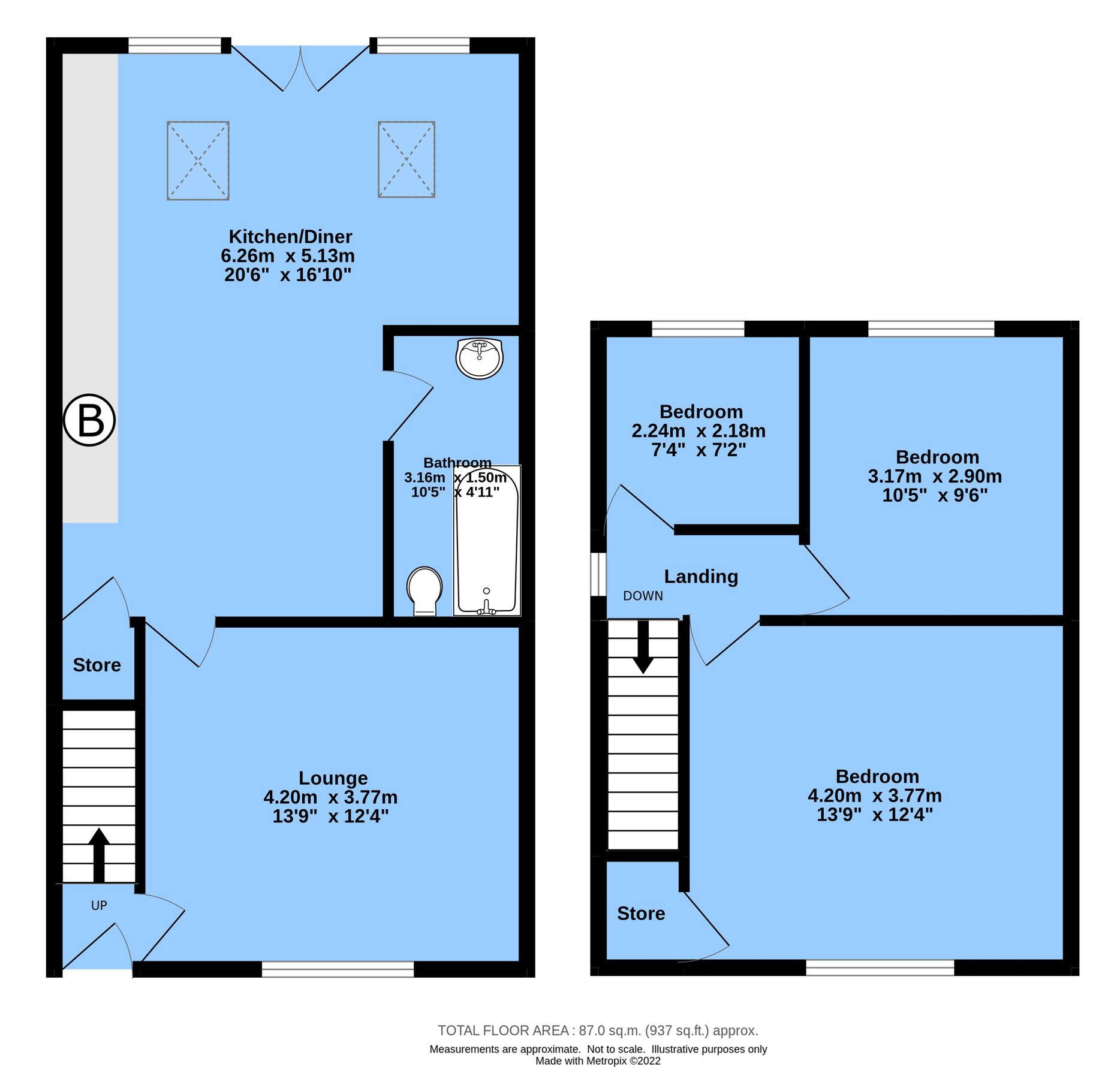 3 bed semidetached house for sale in Newbridge Lane, Old Whittington