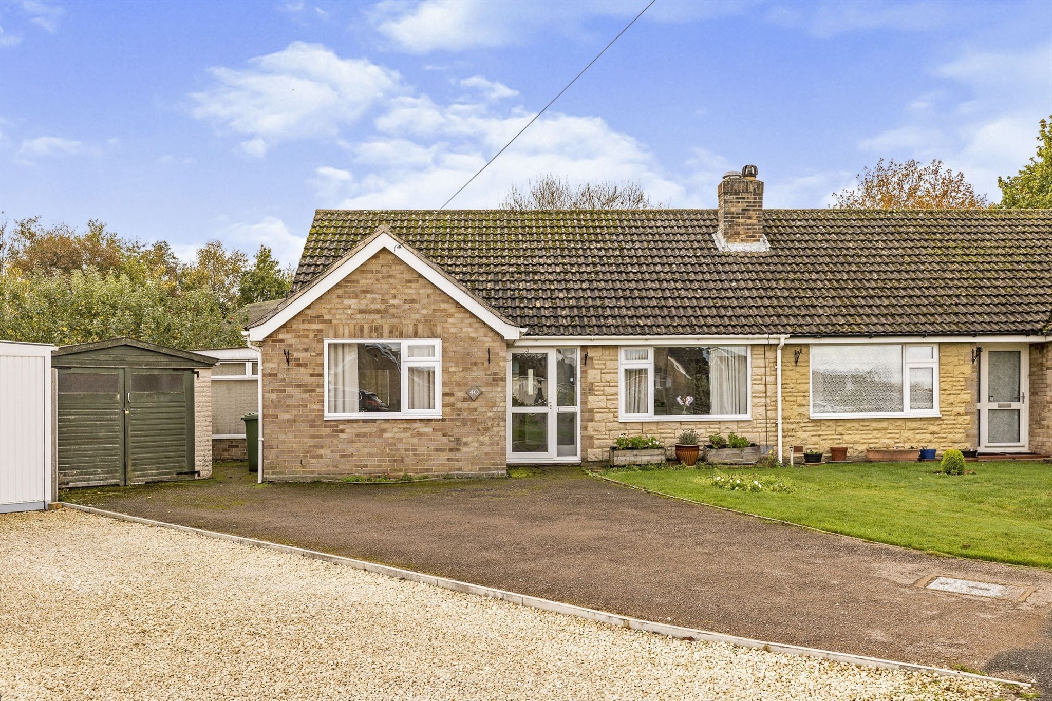 3 bed semidetached bungalow for sale in Horton Road, Middleton Cheney