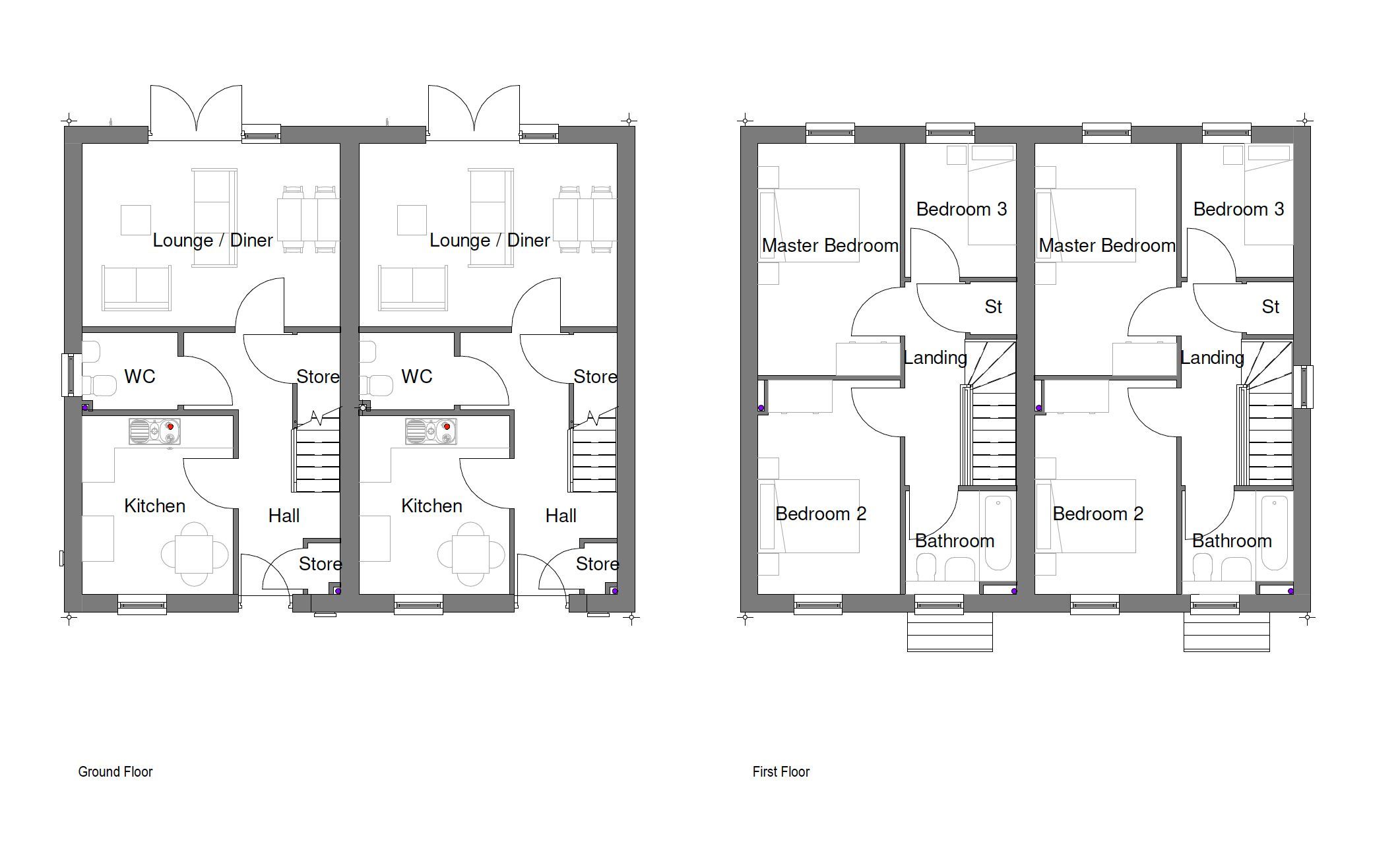 New home, 3 bed terraced house for sale in 7 Hawthorn Close, Elswick