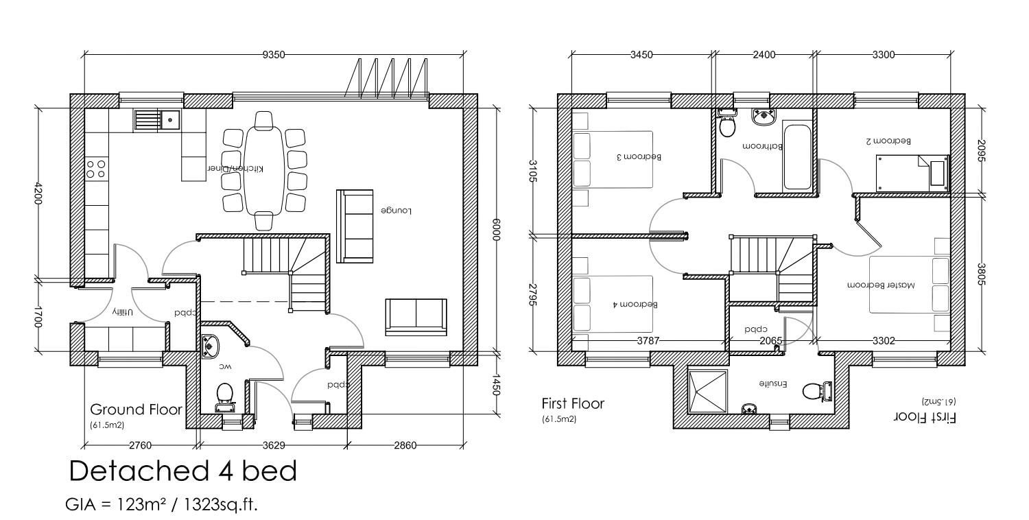 New home, 4 bed detached house for sale in Cowbridge Road, St. Athan