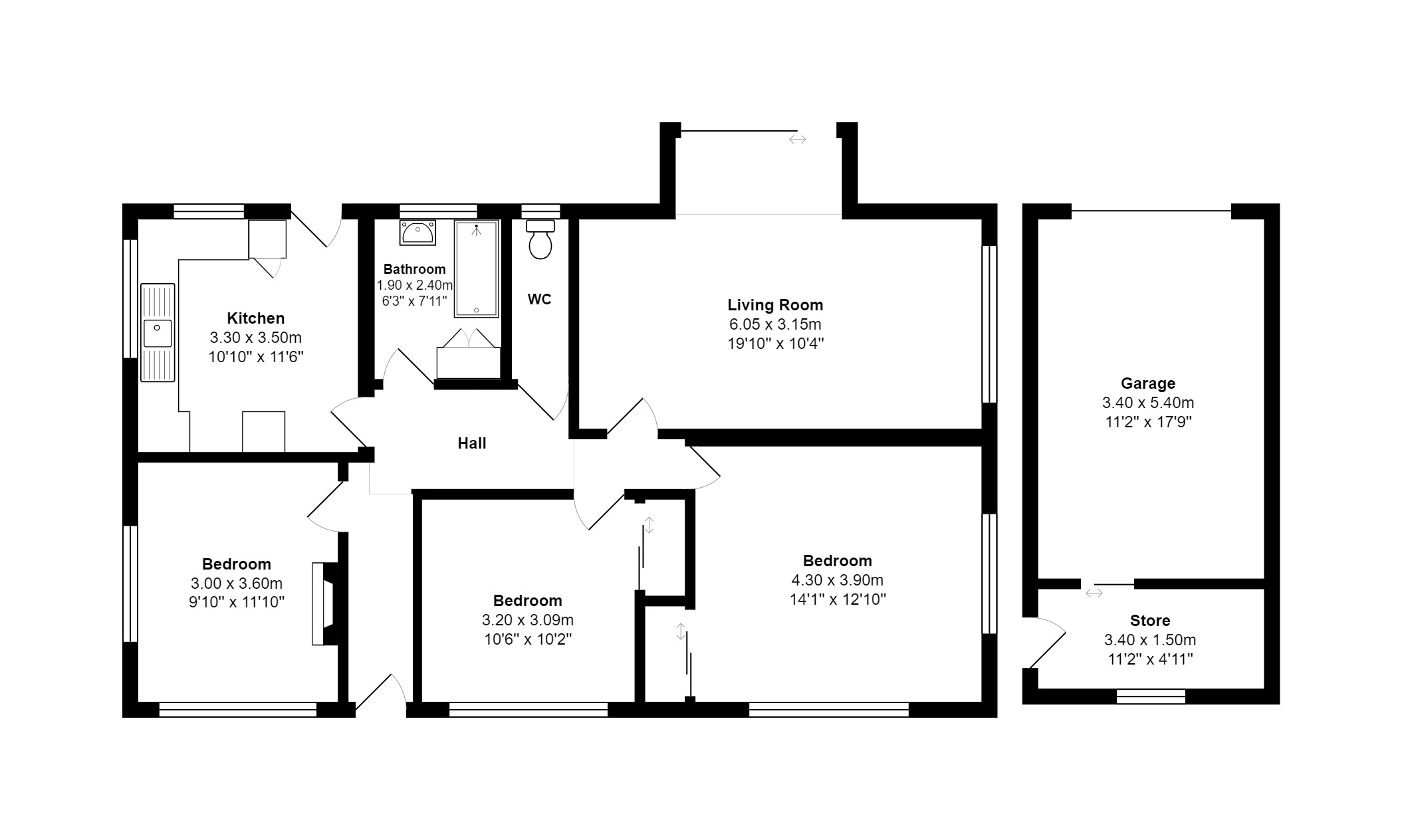 3 bed detached bungalow for sale in Manstone Close, Sidmouth EX10 Zoopla