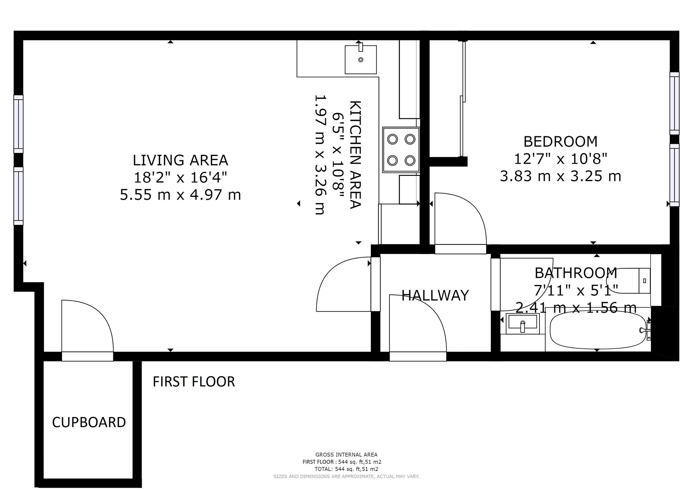 1 bed flat to rent in Albury Road, Merstham, Redhill RH1 Zoopla