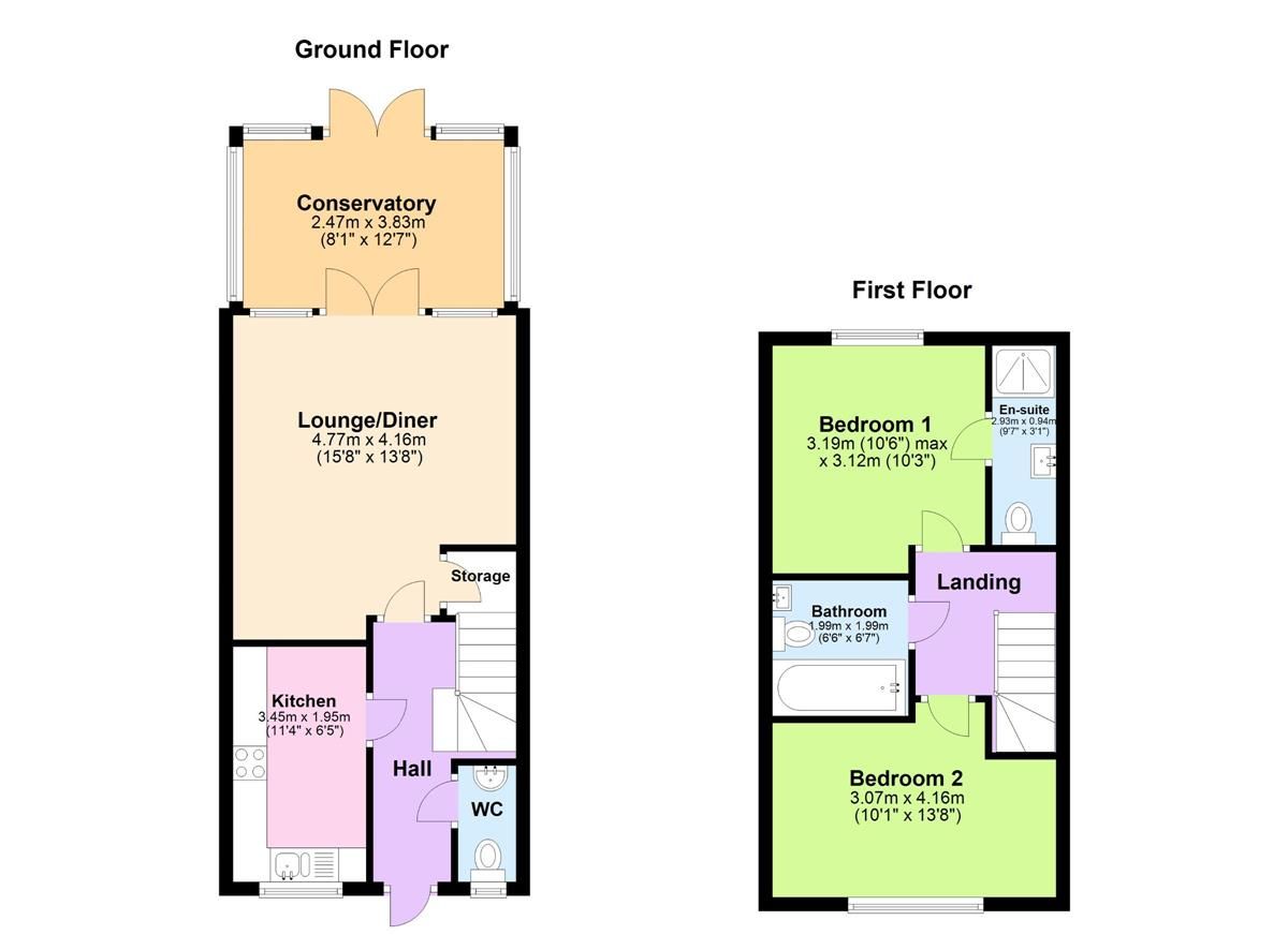 2 bed terraced house for sale in Meridian Close, Ramsgate CT12 Zoopla