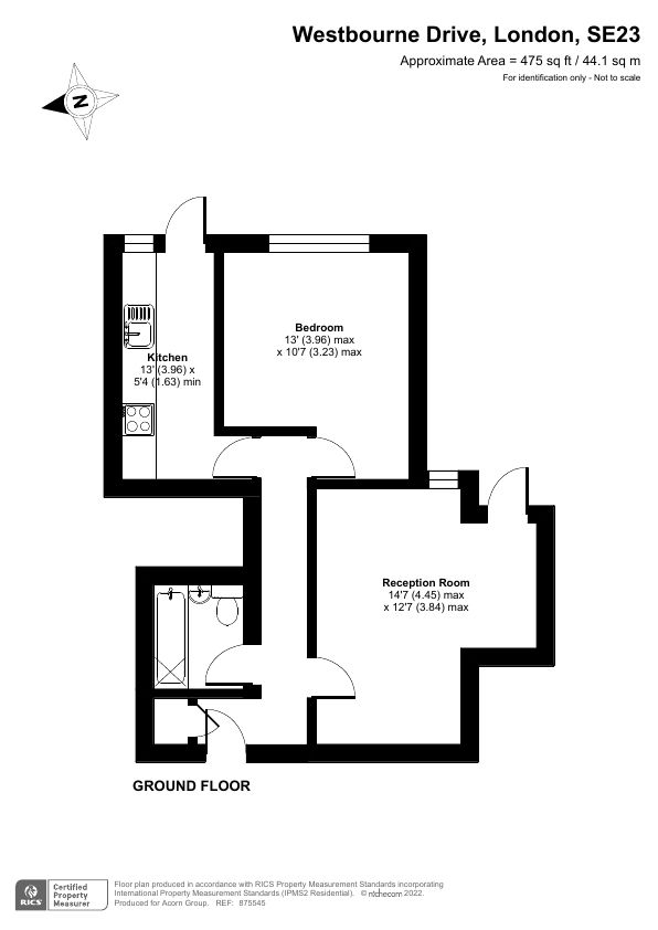1 bed flat for sale in Westbourne Drive, London SE23 Zoopla