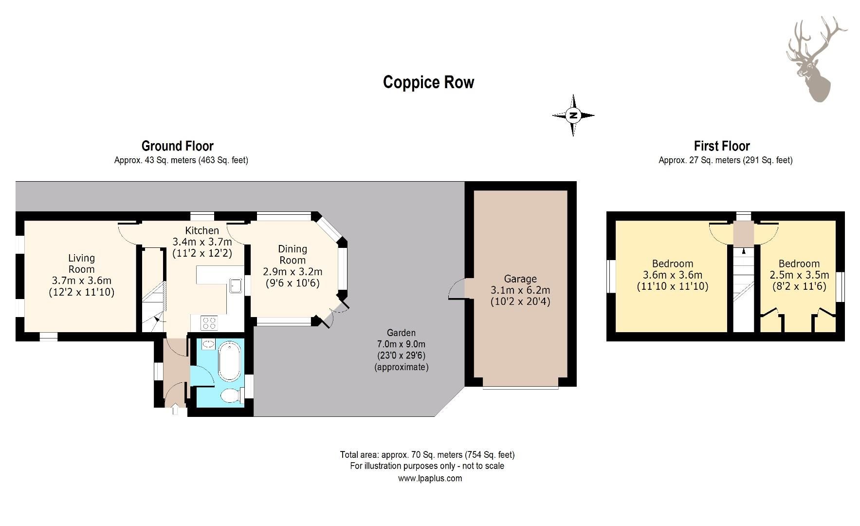 2 bed detached house for sale in Coppice Row, Theydon Bois, Epping CM16