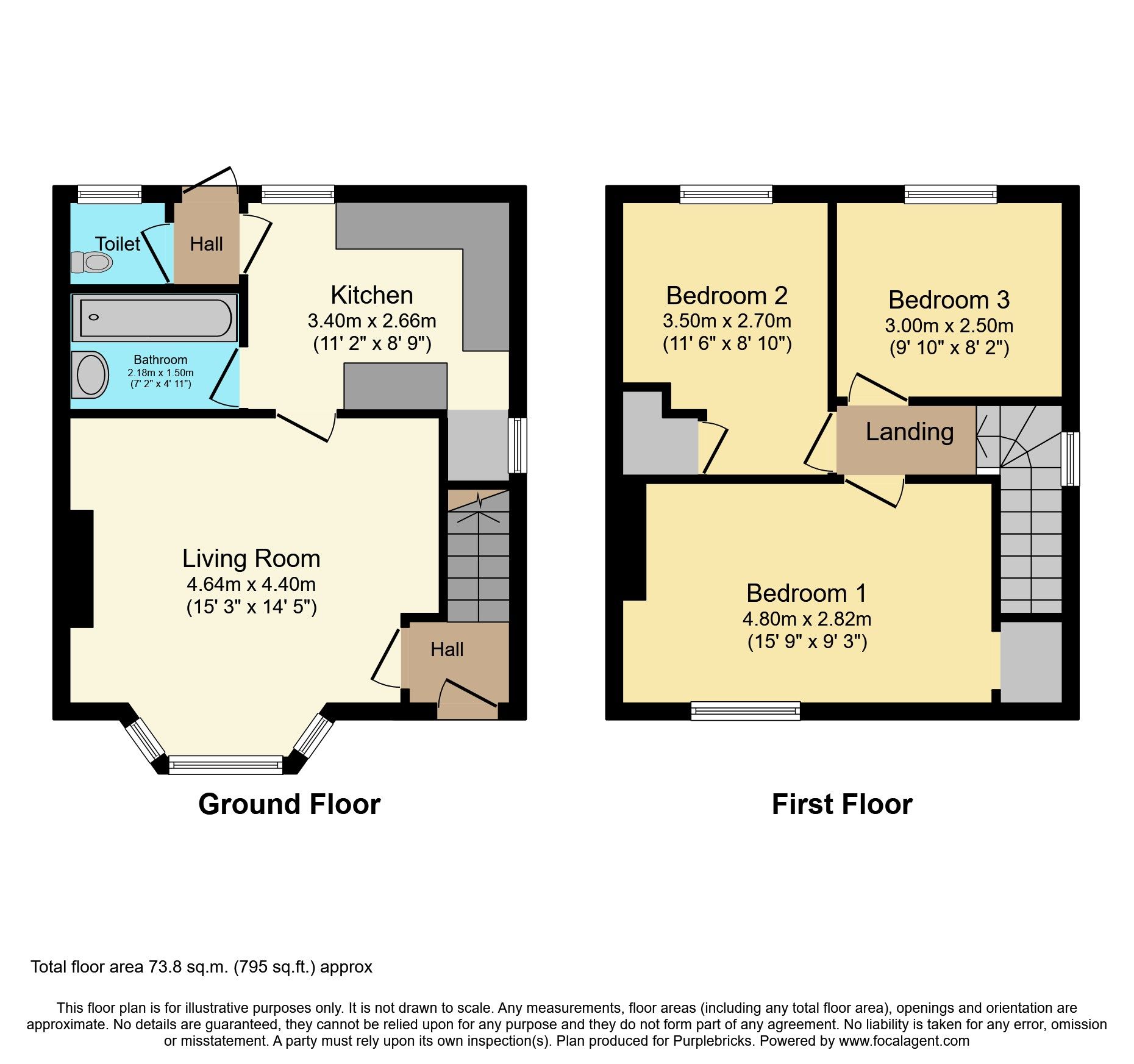 3 bed semidetached house for sale in Perryfields Road, Bromsgrove B61