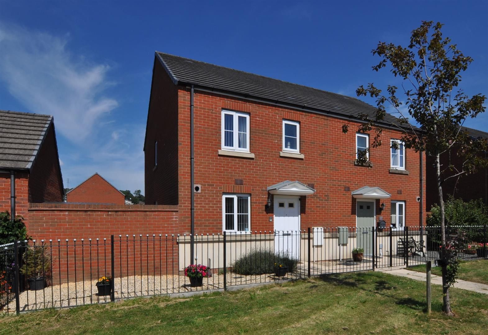 New home, 3 bed semidetached house for sale in Rhodfa Delme, Llanelli