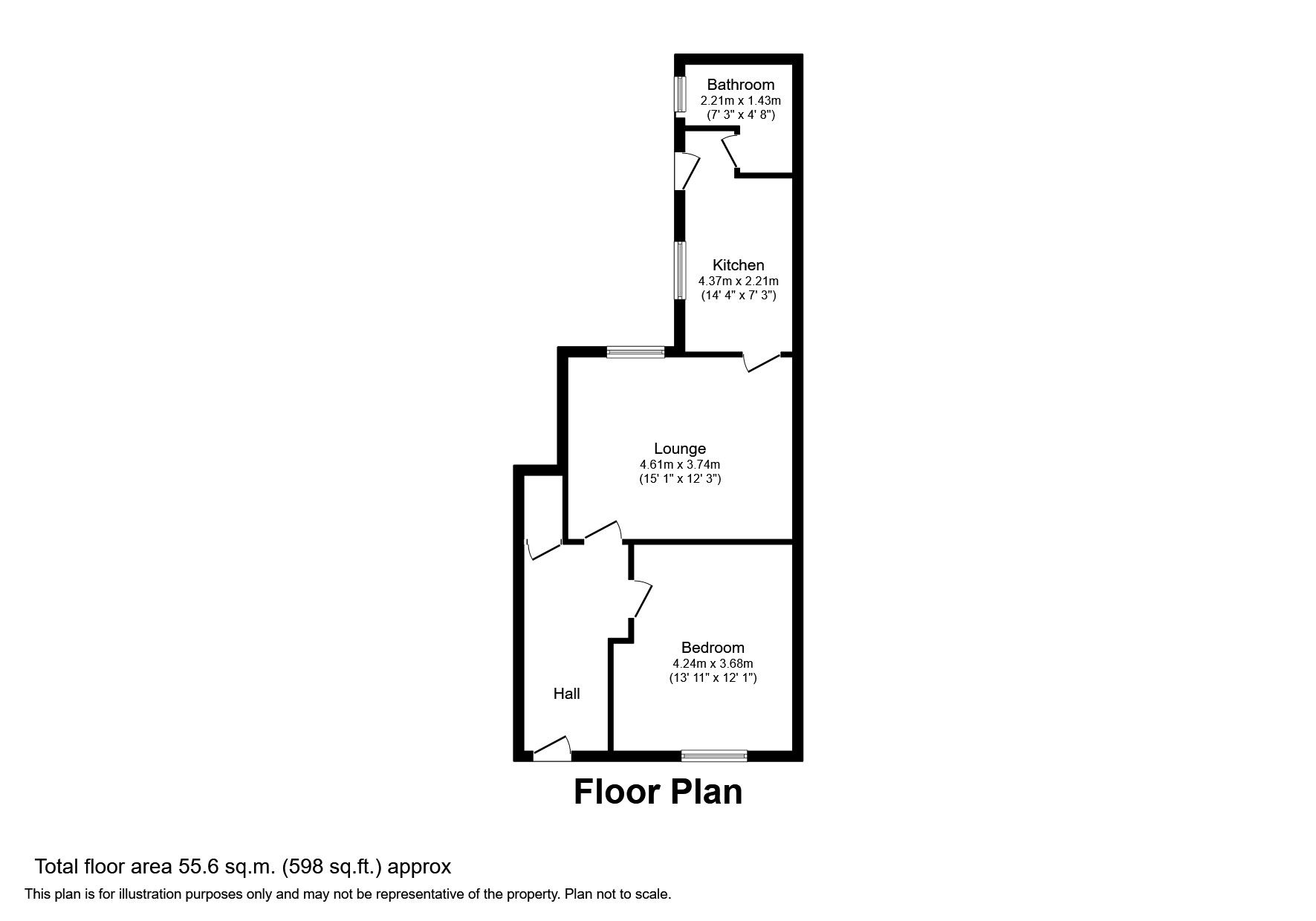 1 bed flat for sale in Hawthorn Road, Ashington NE63 Zoopla