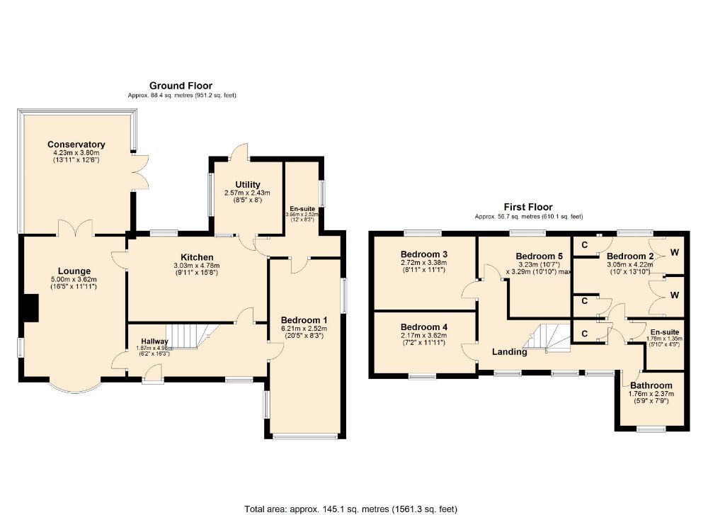 5 bed detached house for sale in Park View, Moulton, Northampton NN3