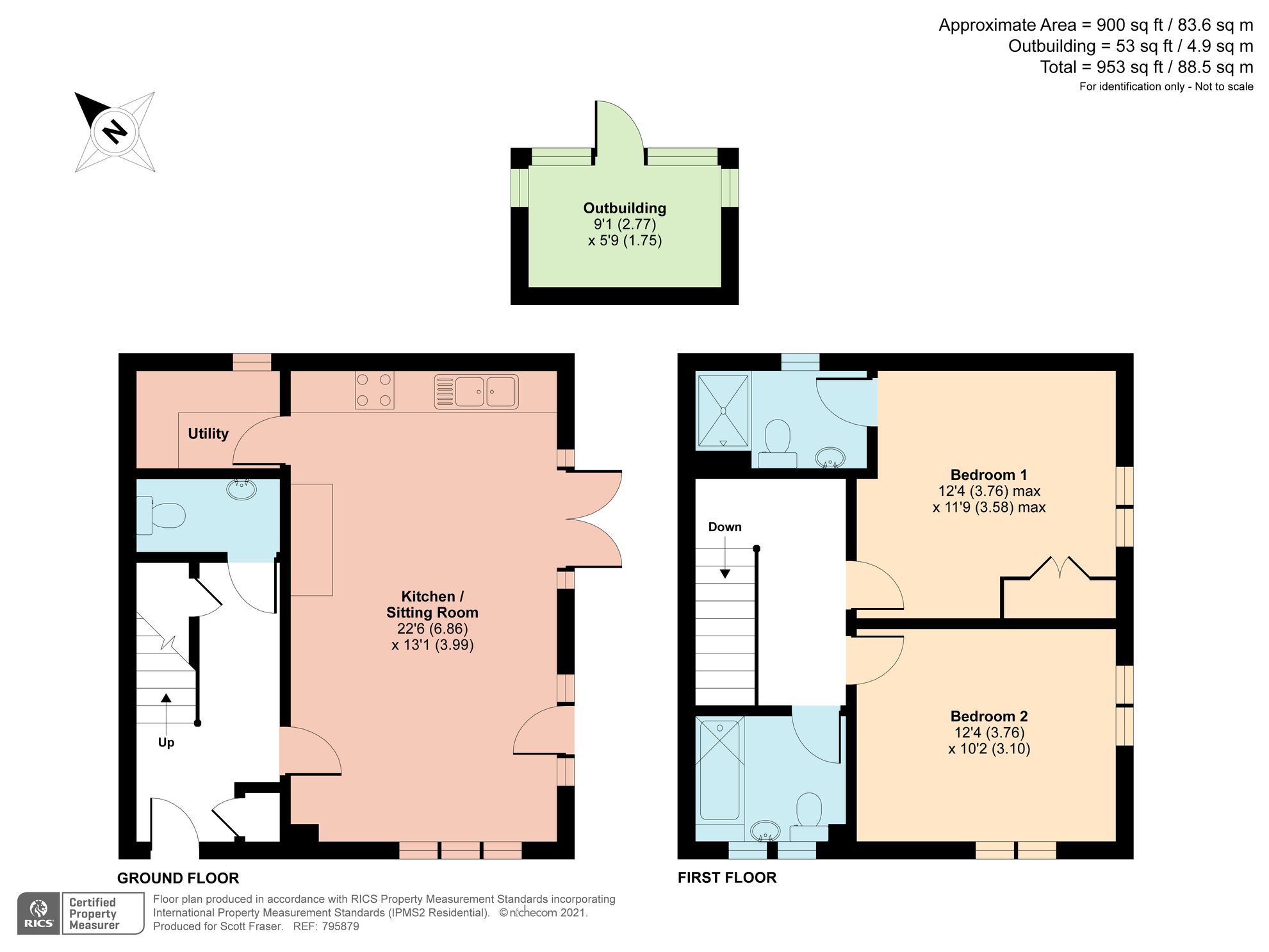 2 bed end terrace house for sale in Dairy Crescent, Bletchingdon