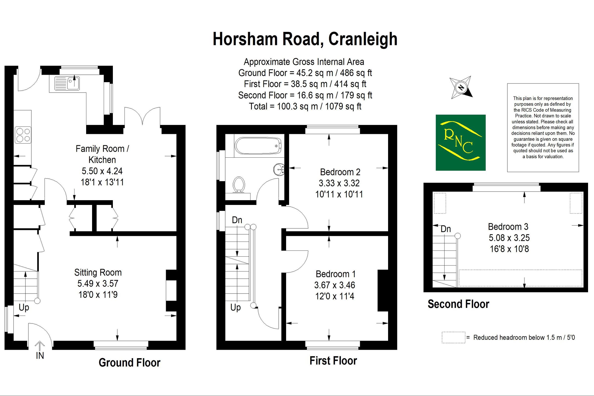 3 bed semidetached house for sale in Horsham Road, Cranleigh GU6 Zoopla