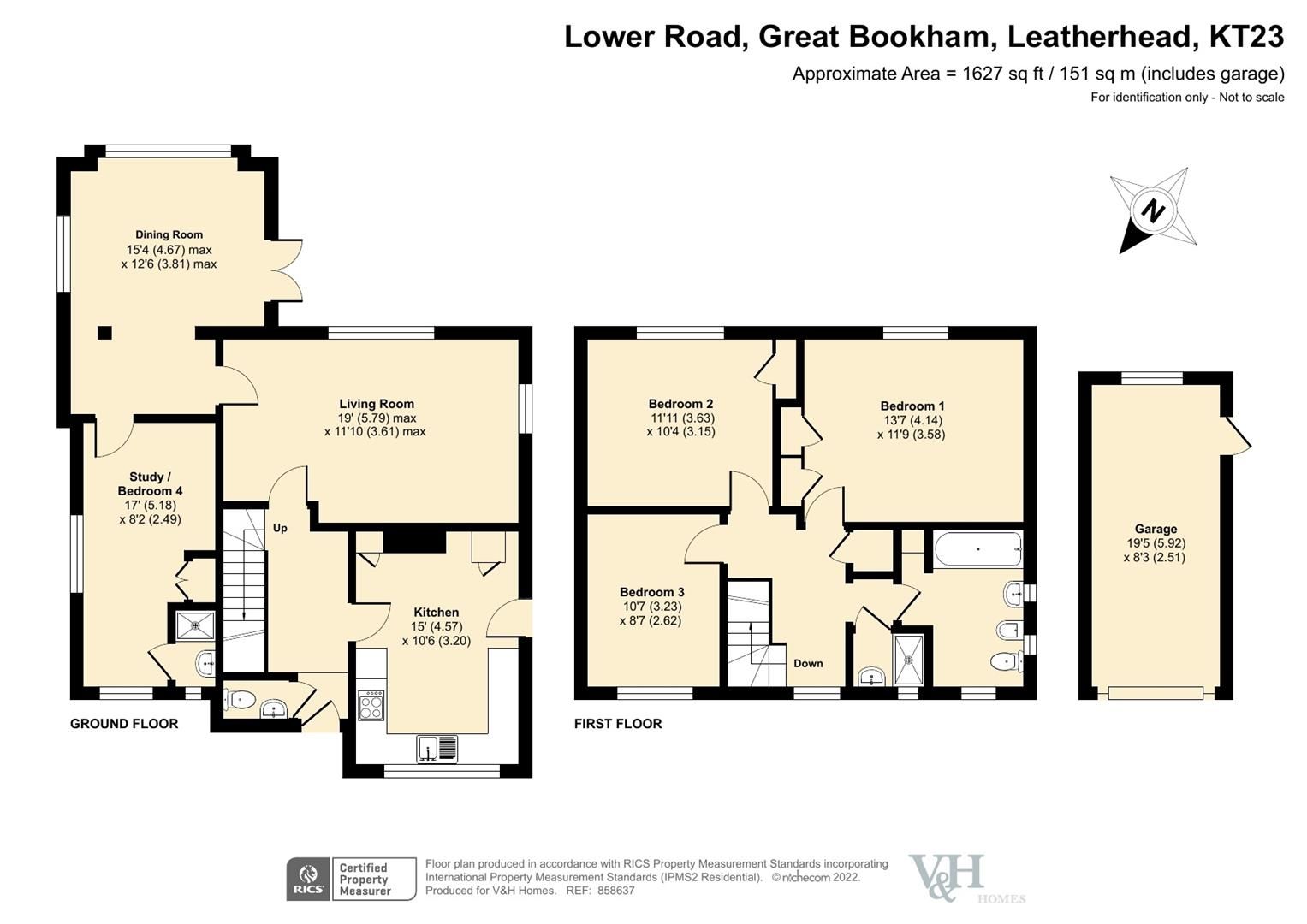 4 bed detached house for sale in Lower Road, Bookham, Leatherhead KT23