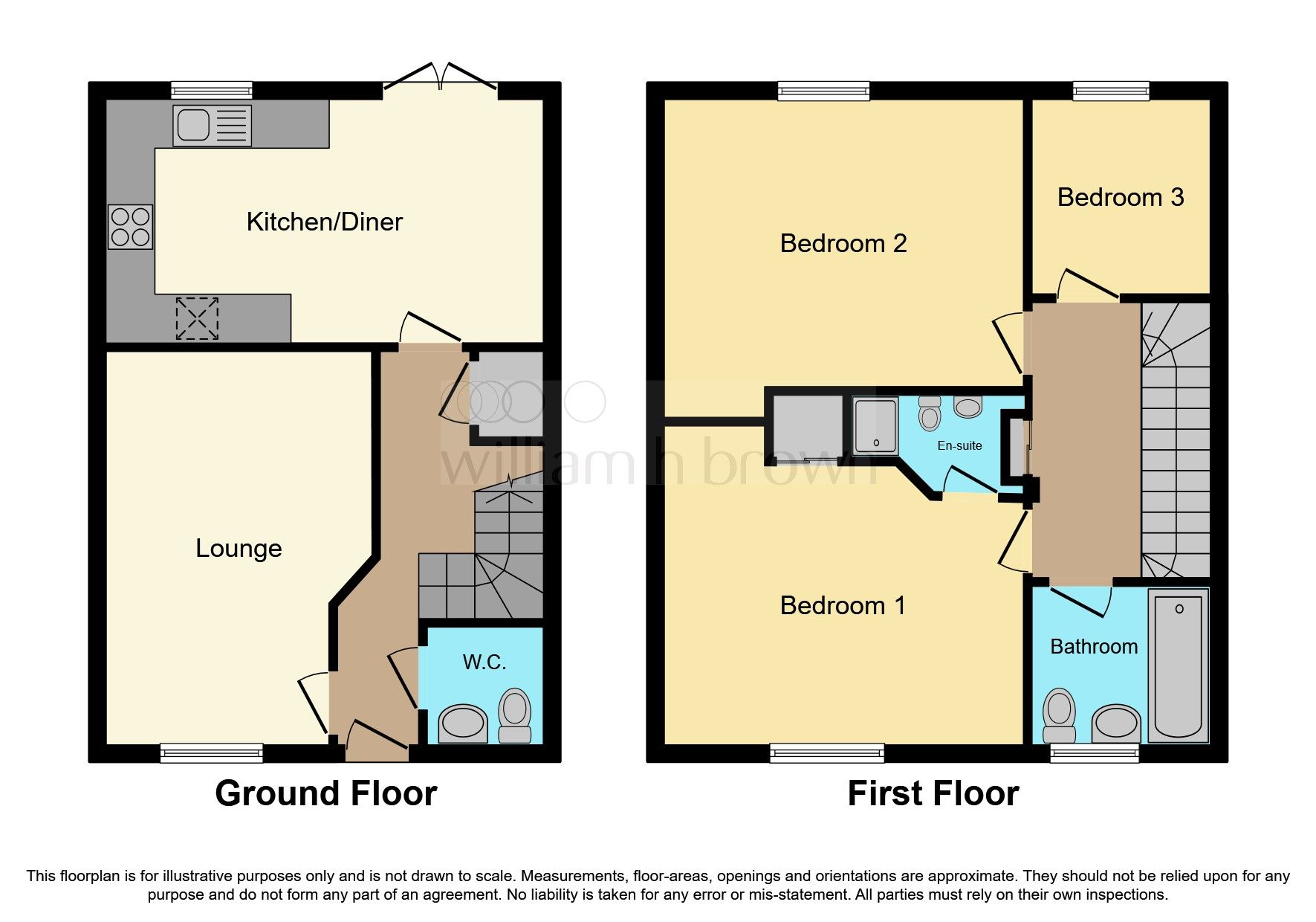 3 bed terraced house for sale in The Drive, Wymington Road, Rushden