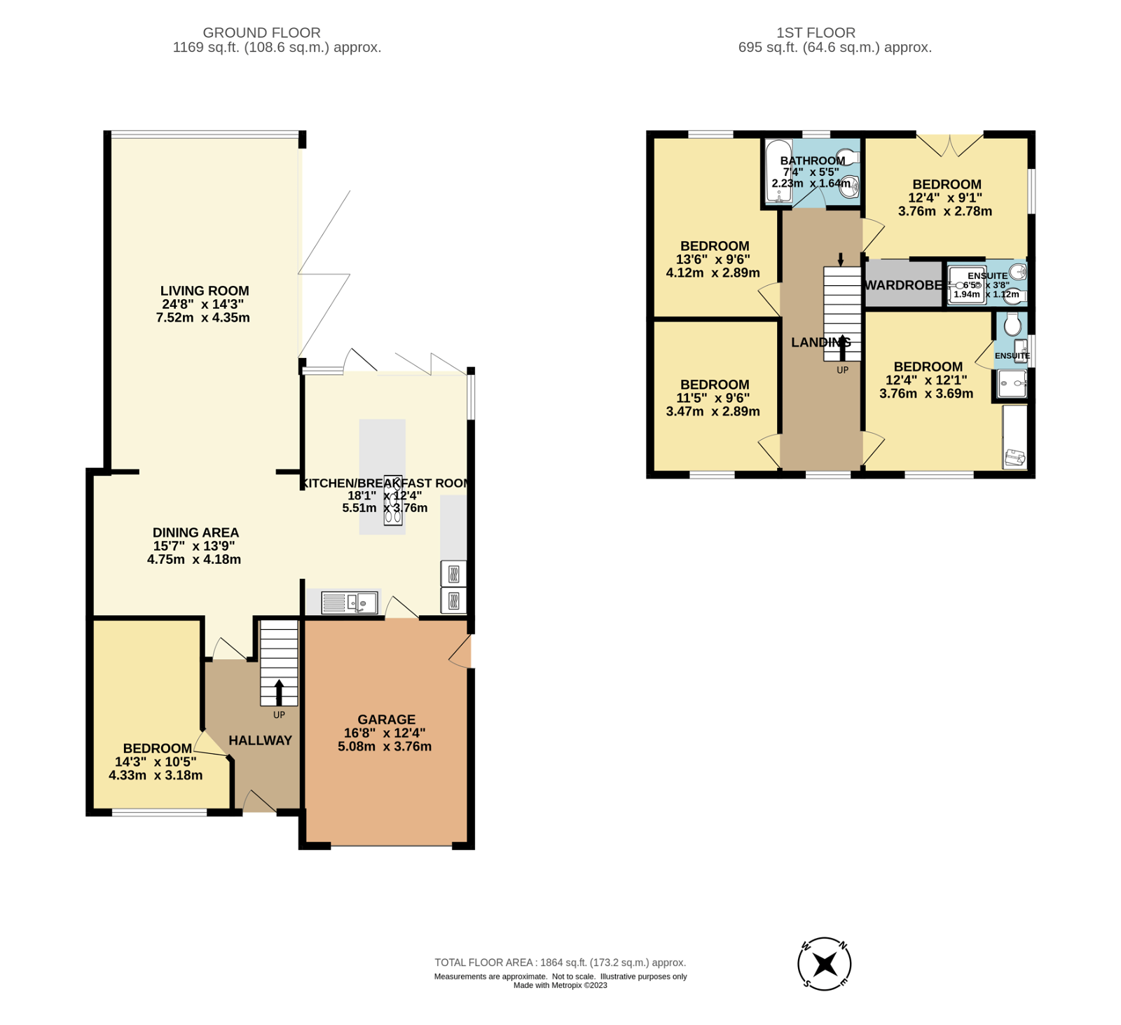 5 bed linkdetached house for sale in Tapson Drive, Turnchapel