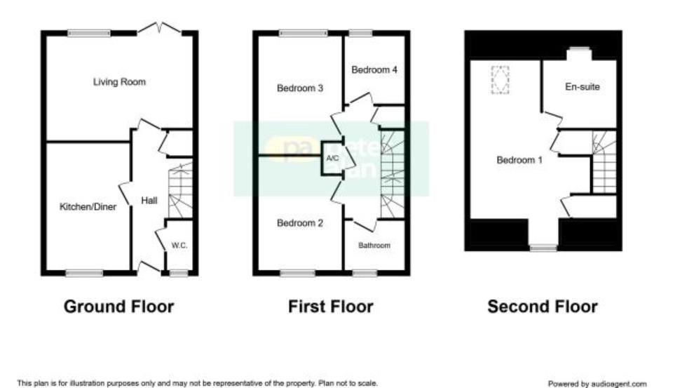 4 bed semidetached house for sale in St. Dunstans Close, Griffithstown