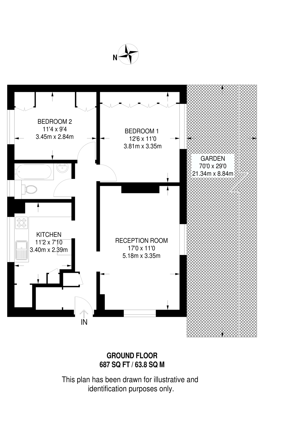 2 bed property for sale in Robin Grove, Kenton, Harrow HA3 Zoopla