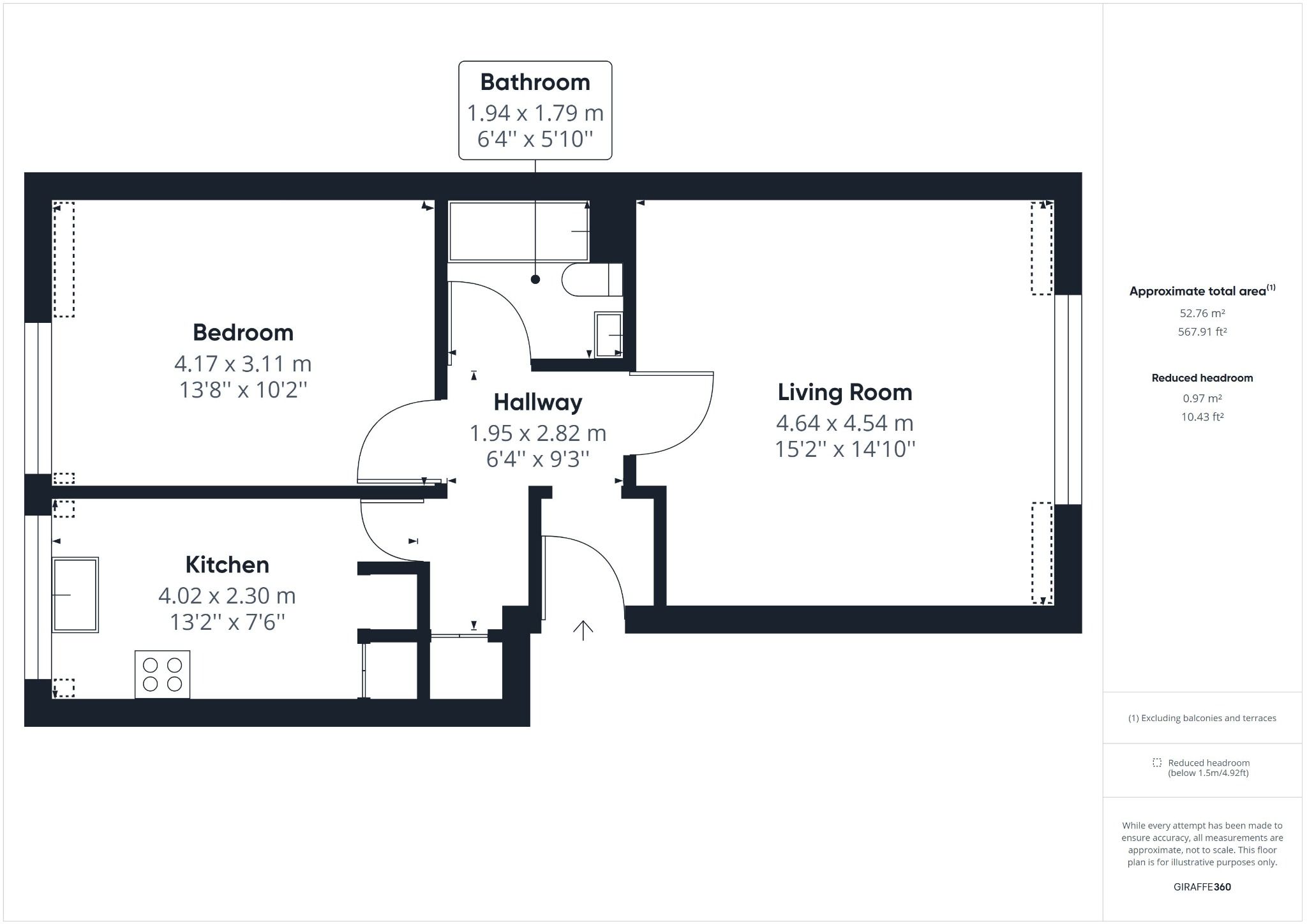 1 bed flat for sale in New Road, Croxley Green, Rickmansworth