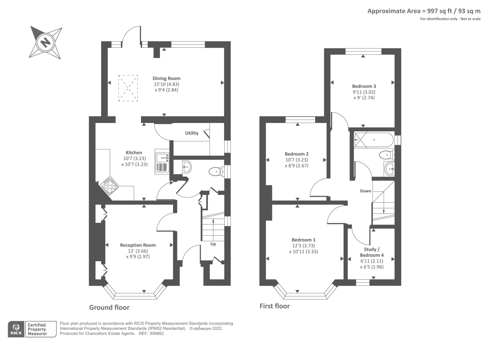 4 bed semidetached house for sale in Risinghurst, Oxford OX3 Zoopla