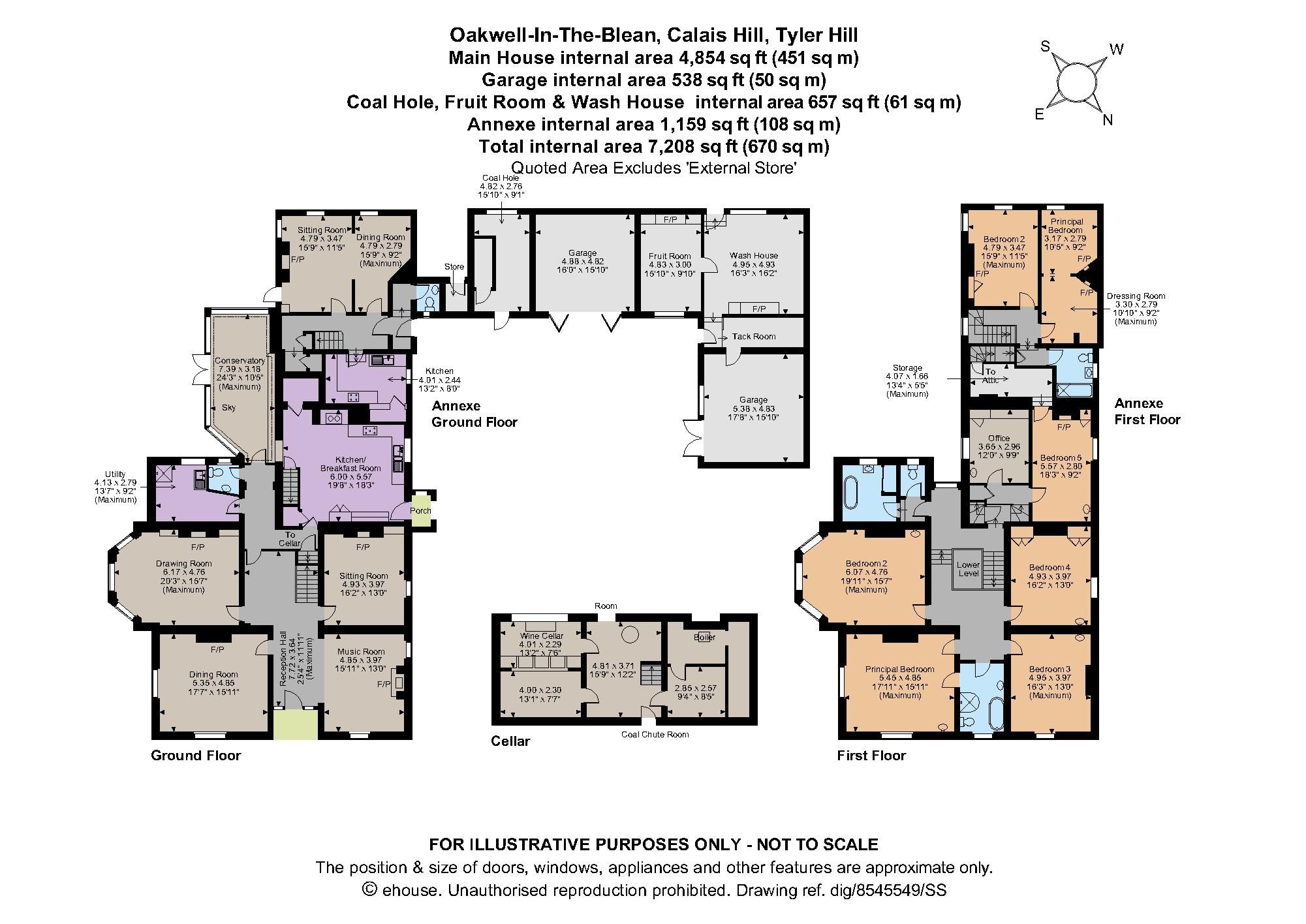 7 bed detached house for sale in Calais Hill, Tyler Hill, Canterbury