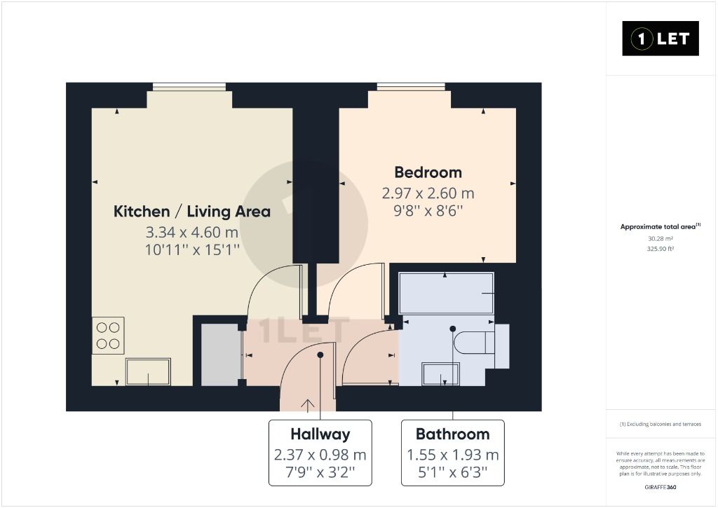 1 bed flat to rent in Fowler Terrace, Polwarth, Edinburgh EH11 Zoopla
