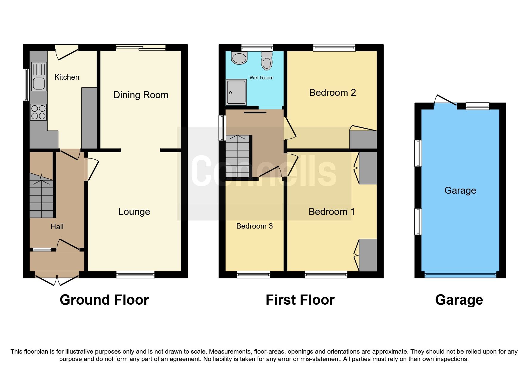 3 bed semidetached house for sale in Wrington Close, Little Stoke