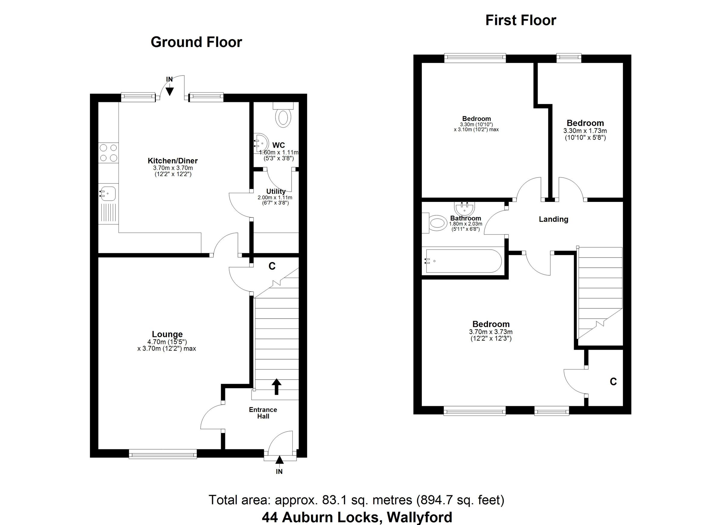 3 bed terraced house for sale in Auburn Locks, Wallyford, Musselburgh