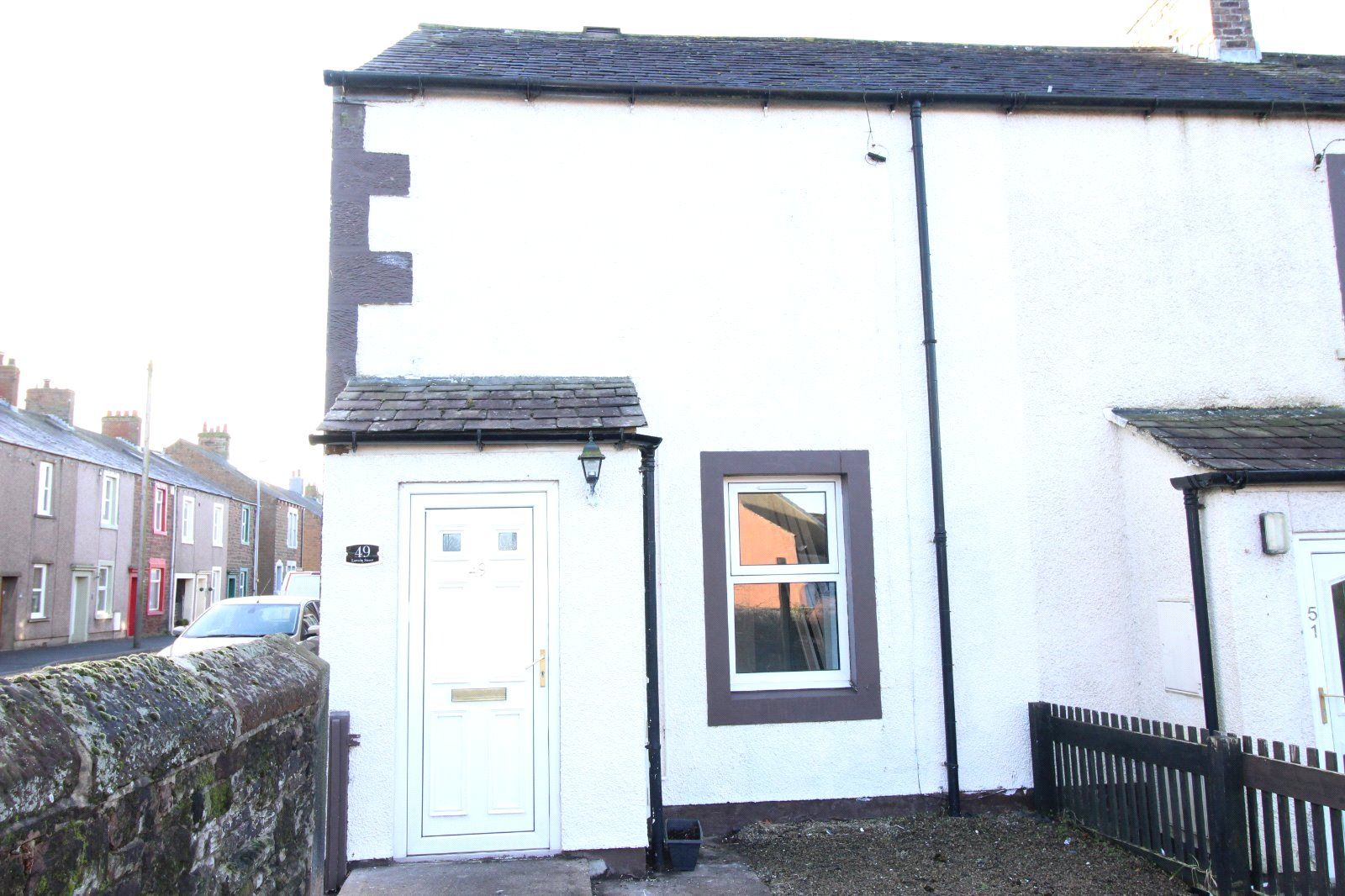 2 bed end terrace house to rent in Lawson Street, Aspatria, Wigton