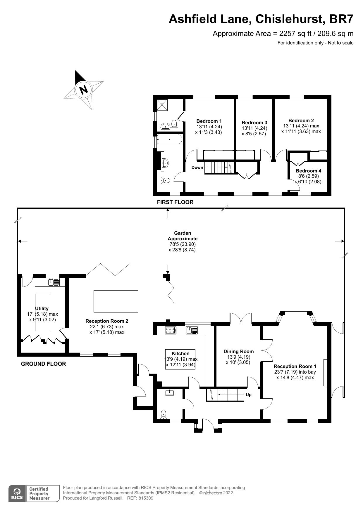 4 bed detached house for sale in Ashfield Lane, Chislehurst BR7 Zoopla