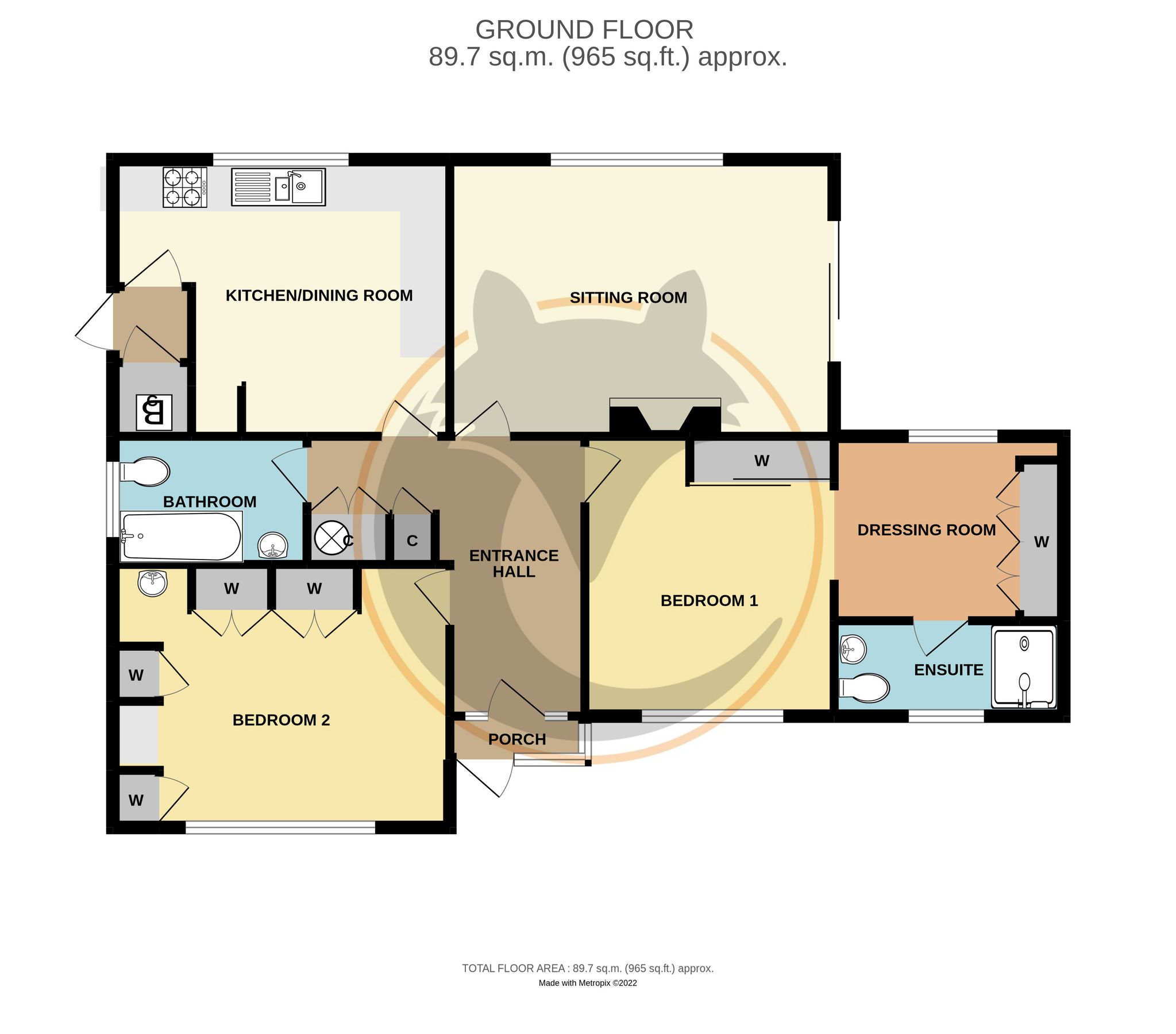 2 bed bungalow for sale in Lymington Road, New Milton, Hampshire BH25