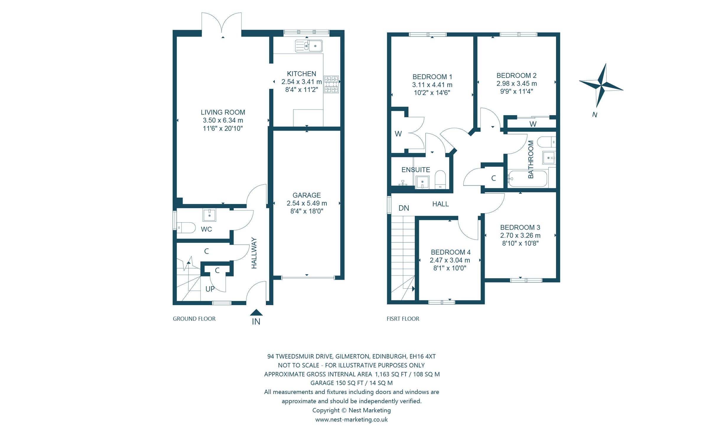 4 bed semidetached house for sale in 94 Tweedsmuir Drive, Gilmerton