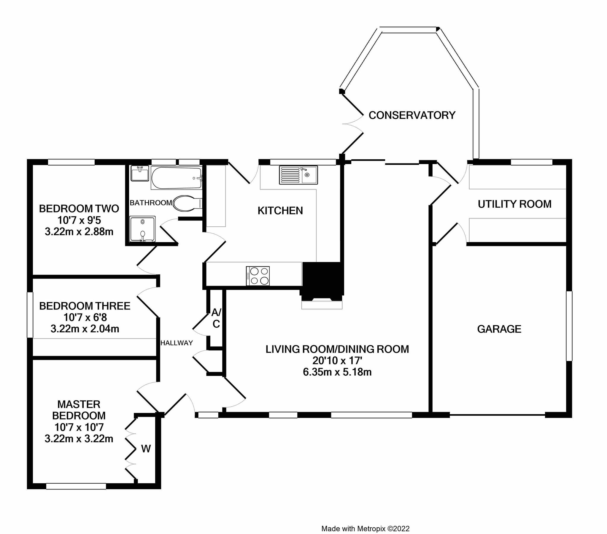 3 bed bungalow for sale in Pine Drive, Finchampstead, Wokingham
