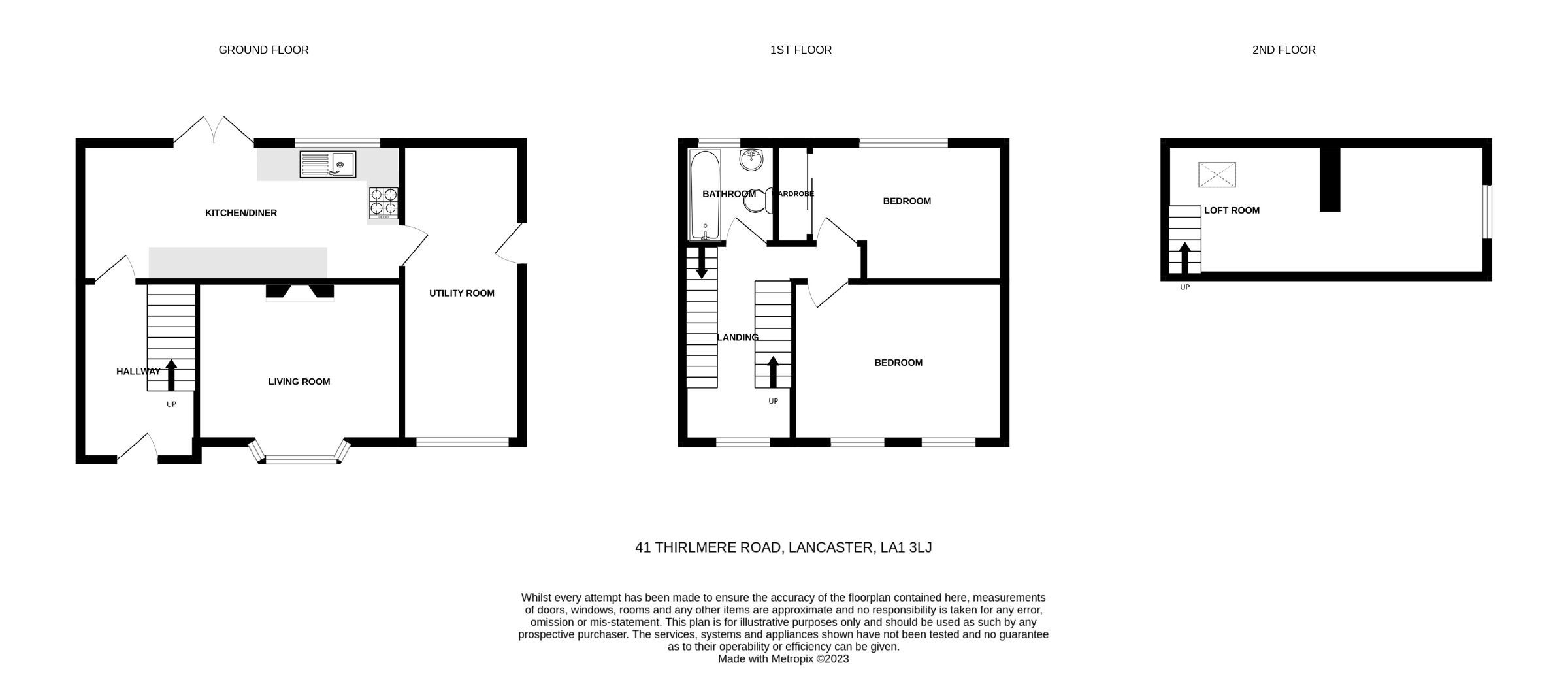 3 bed terraced house for sale in Thirlmere Road, Lancaster LA1 Zoopla