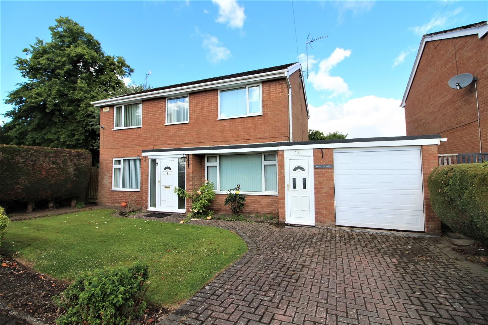 4 bed detached house for sale in Pont Adam Crescent, Ruabon, Wrexham