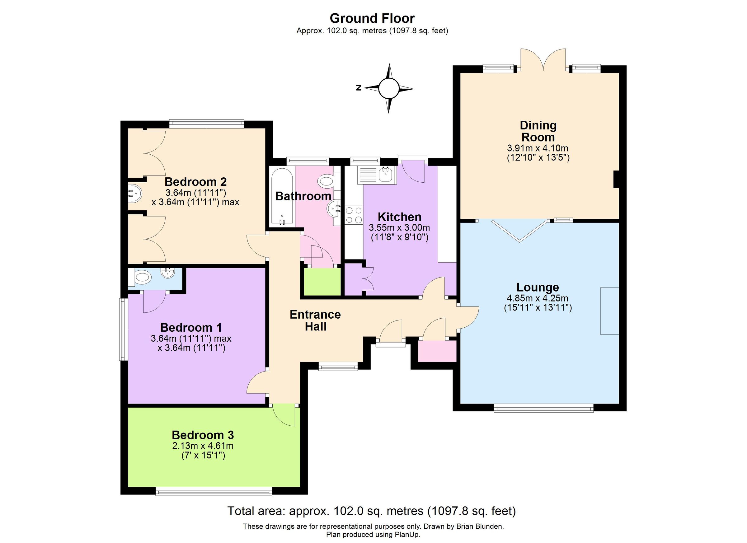 3 bed detached bungalow for sale in Hartley Old Road, Purley CR8 Zoopla