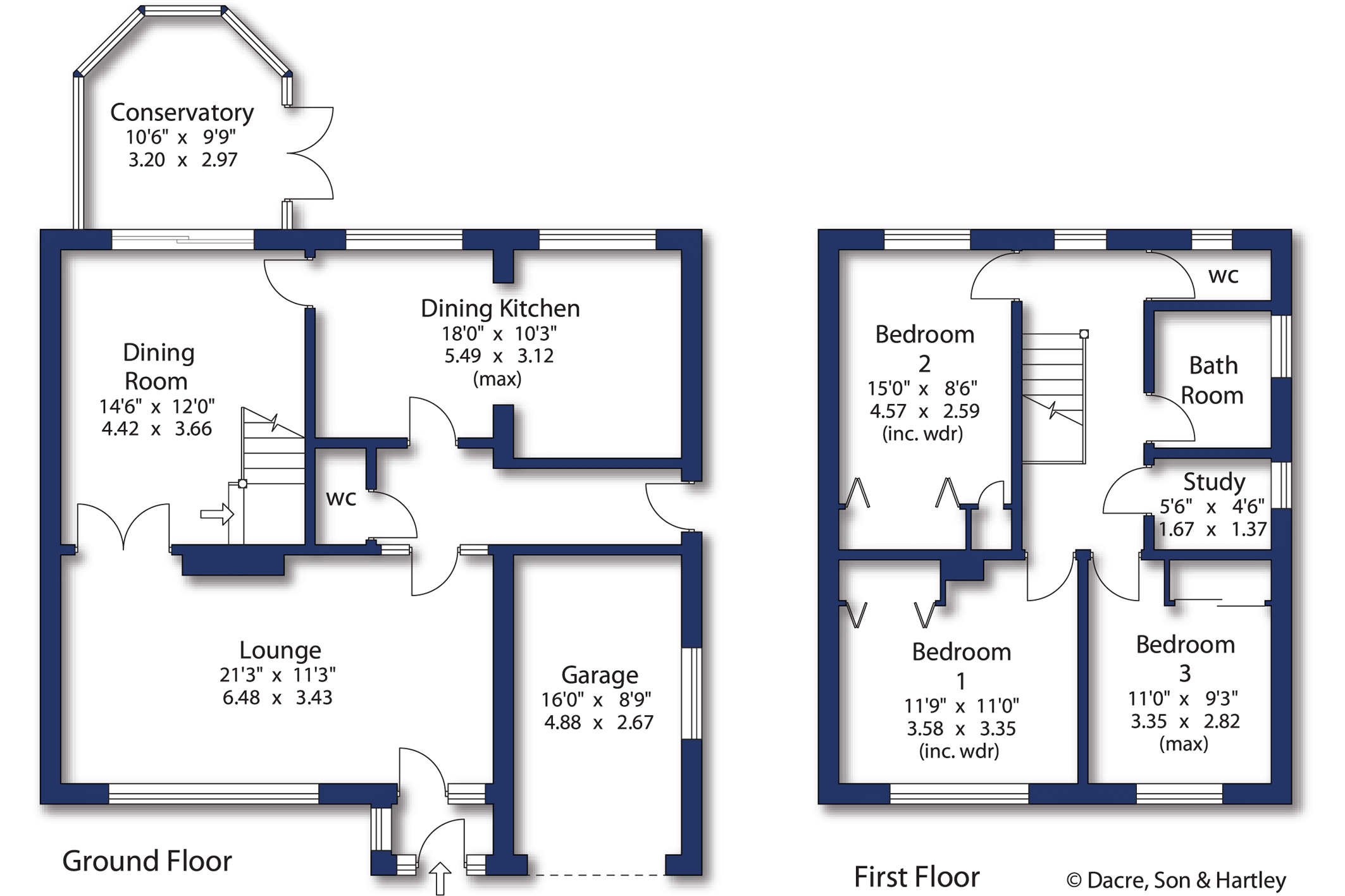 3 bed semidetached house for sale in Aspin Drive, Knaresborough HG5