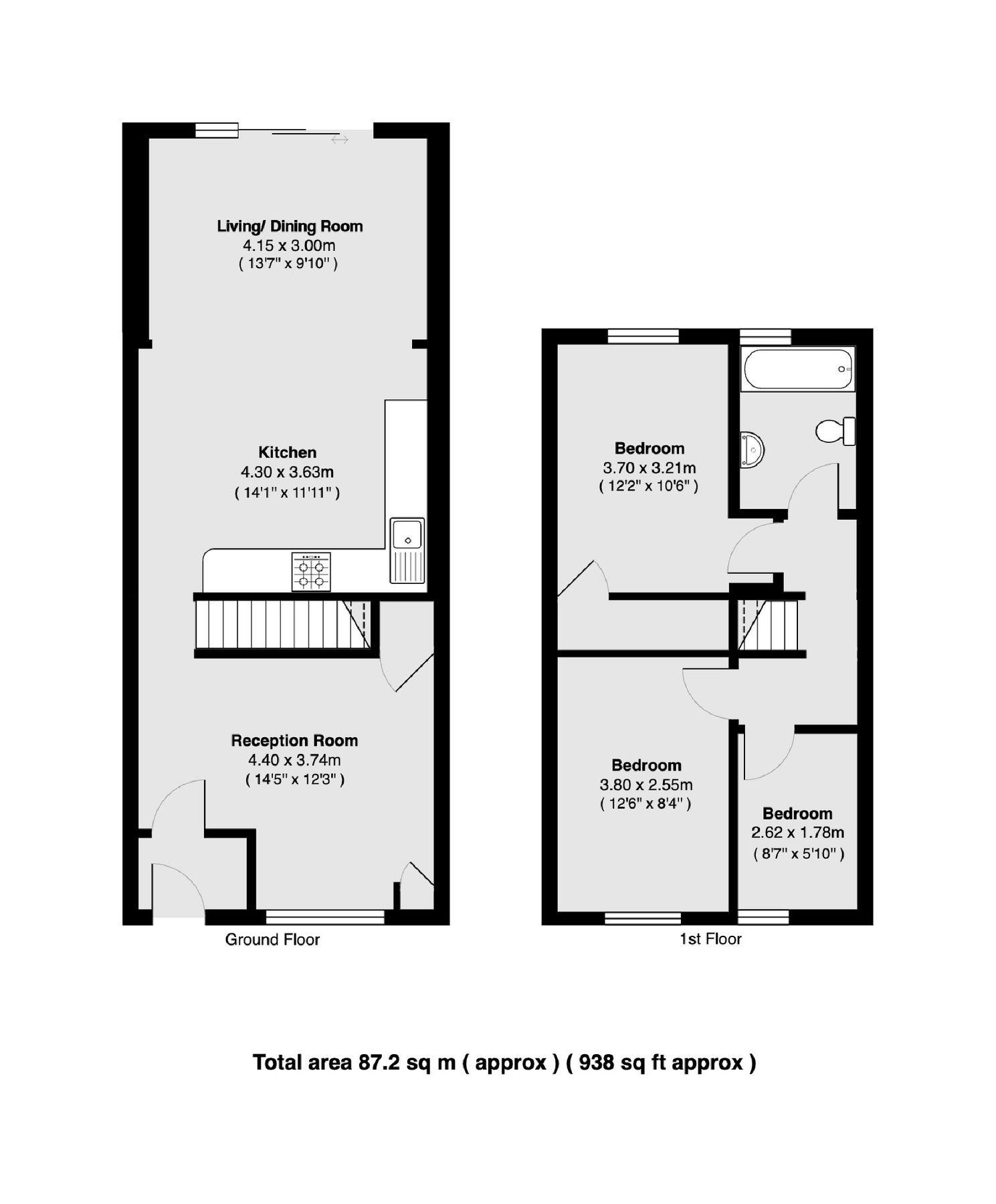 3 bed terraced house for sale in Princes Road, Kingston Upon Thames KT2