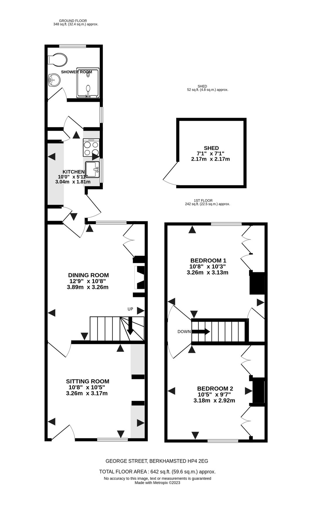 2 bed end terrace house for sale in Street, Berkhamsted