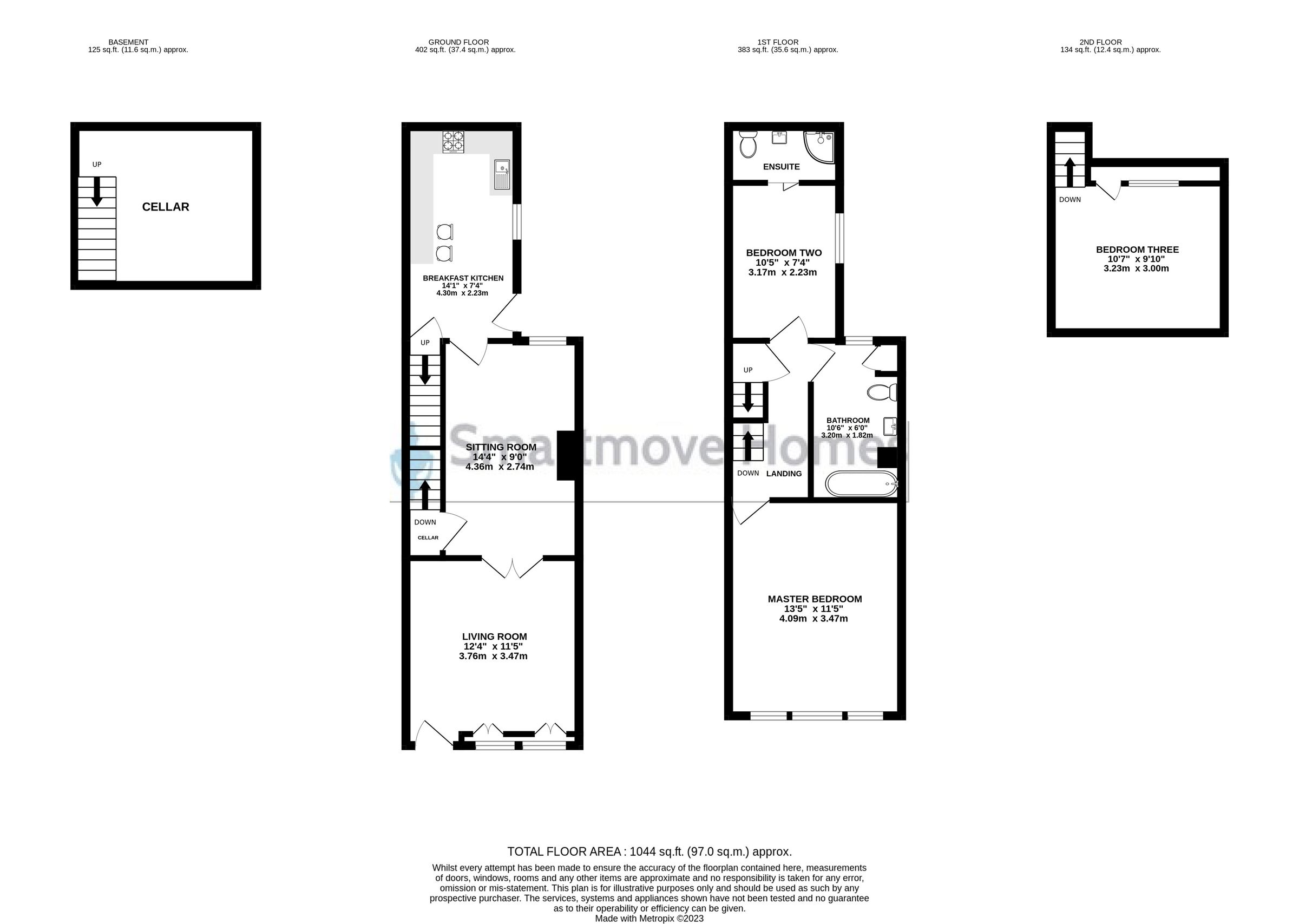 3 bed terraced house for sale in The Green, Swanwick, Alfreton DE55