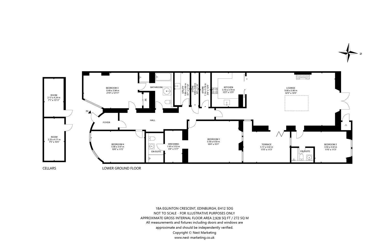 4 bed flat for sale in Eglinton Crescent, Edinburgh, Midlothian EH12