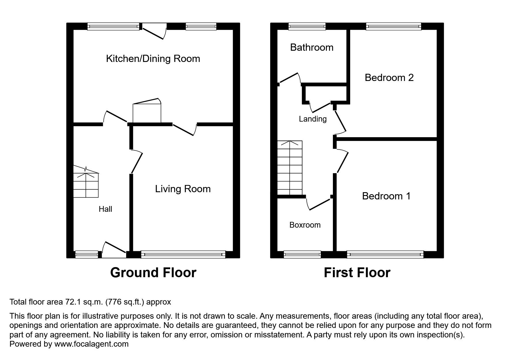 2 bed terraced house for sale in Bonfield Park, Strathkinness, St