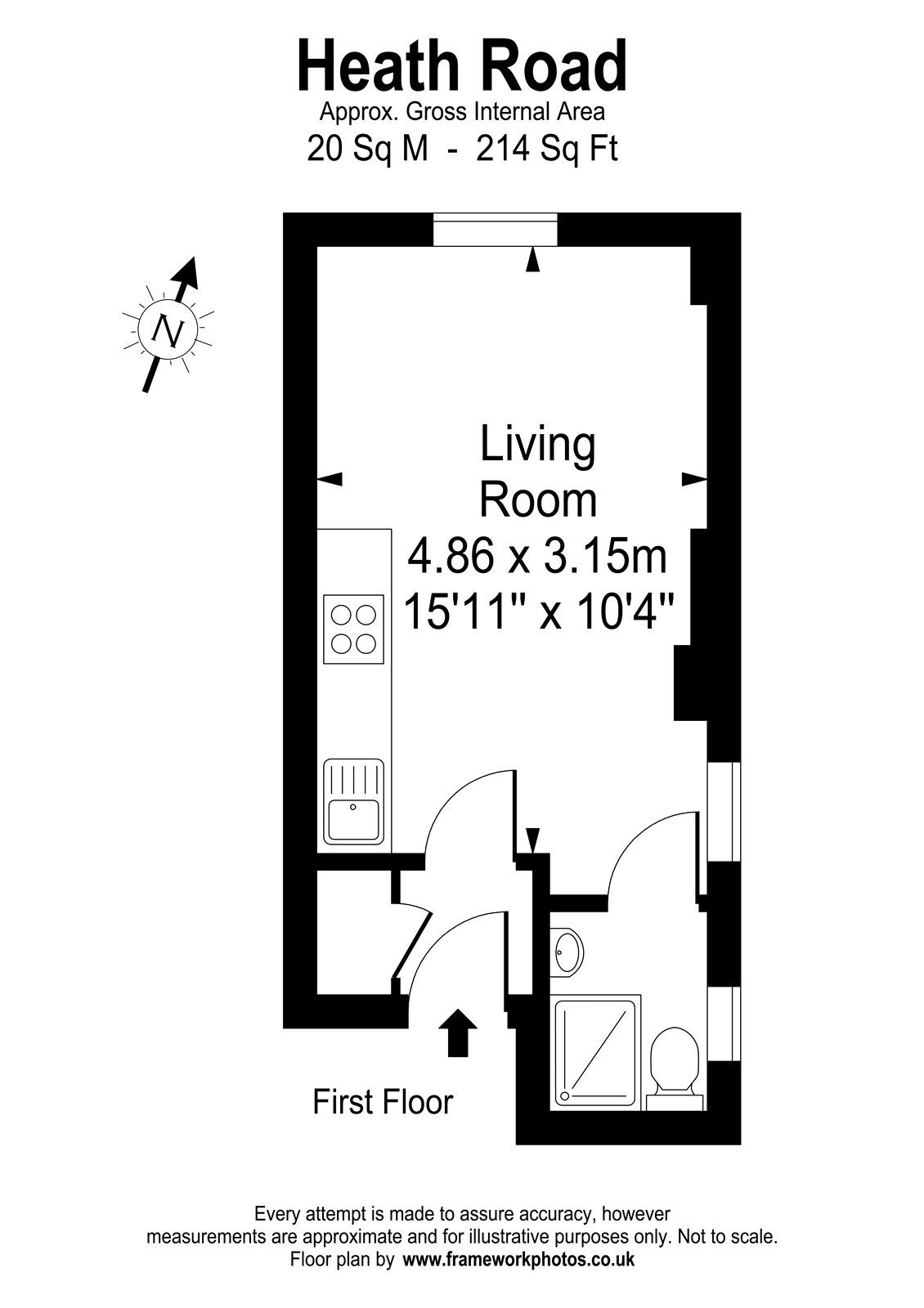 1 bed flat for sale in Heath Road, Twickenham, Middx TW1 Zoopla