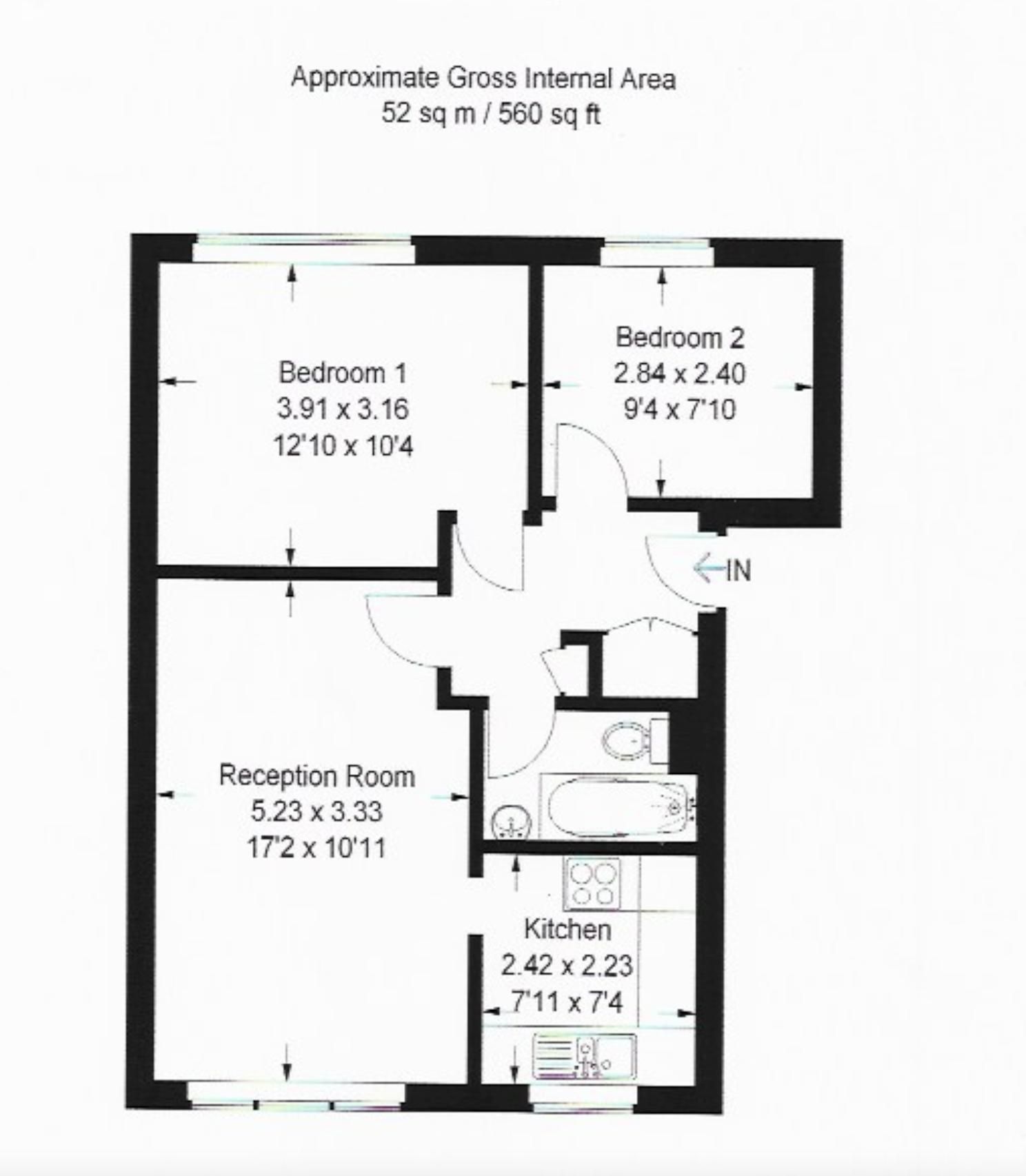 2 bed flat for sale in Bells Hill, EN5 Zoopla