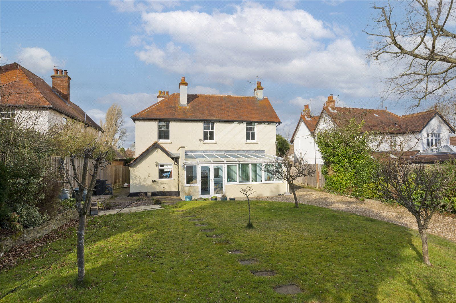 5 bed detached house for sale in Engliff Lane, Pyrford, Woking, Surrey